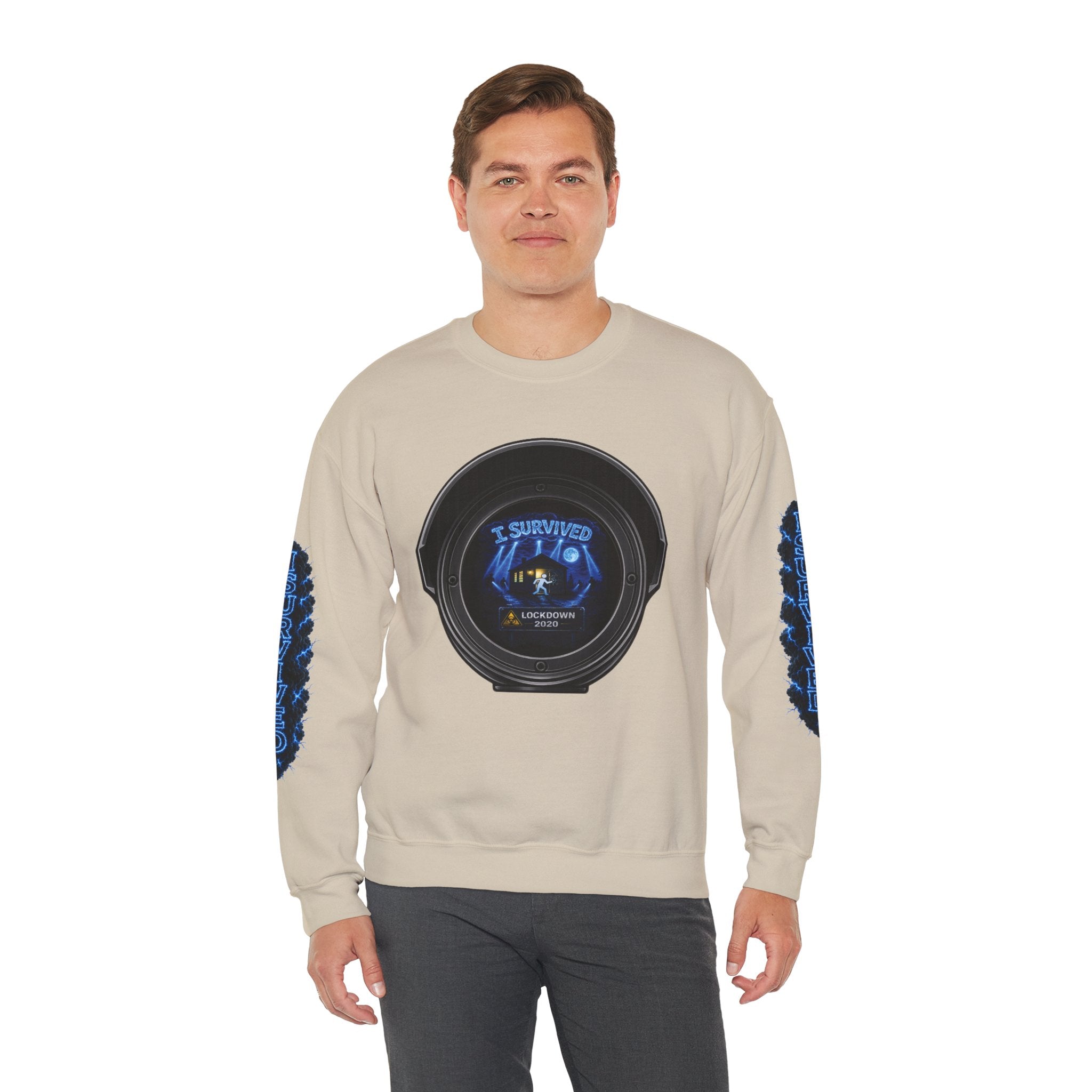 I Survived 2020 — Director's Cut S3:E3 "Remote Schooling" | Lockdown Edition Documentary Unisex Heavy Blend™ Crewneck Sweatshirt