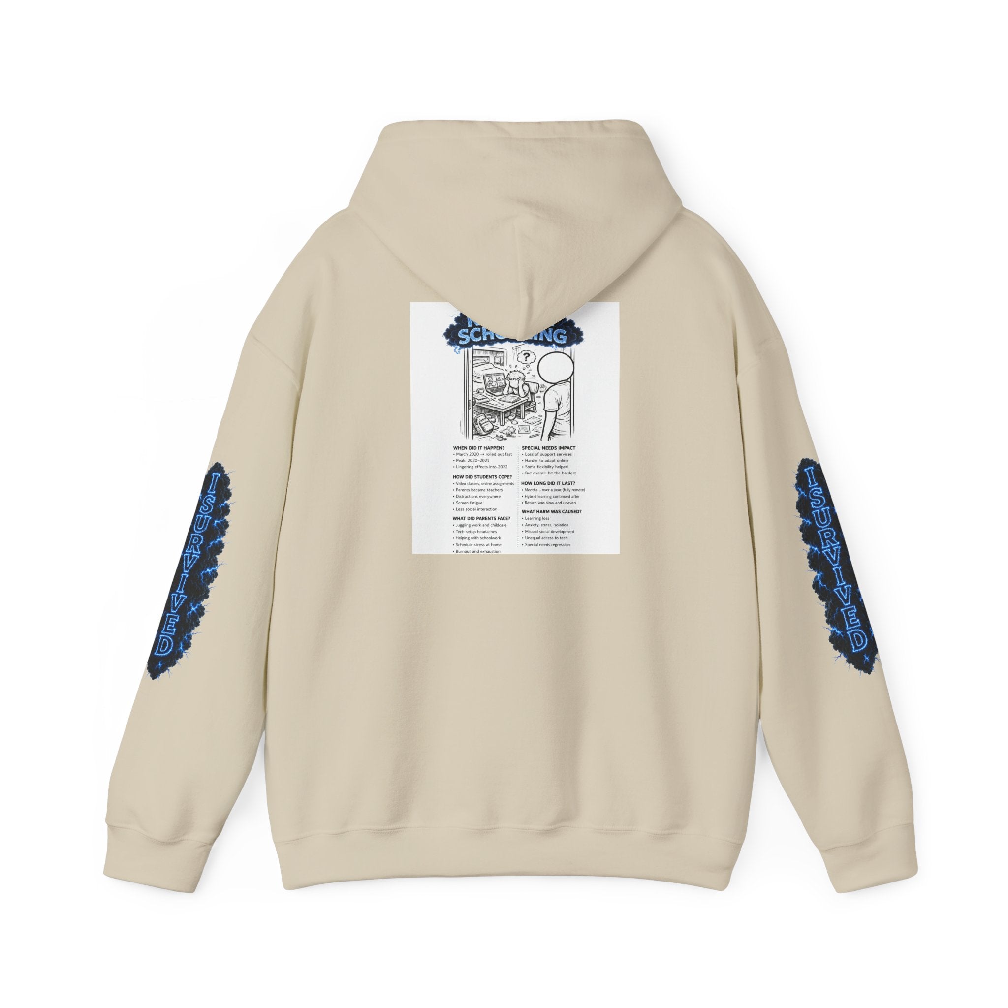 I Survived 2020 — Director's Cut S3:E3 "Remote Schooling" | Lockdown Edition Documentary Hoodie Sweatshirt