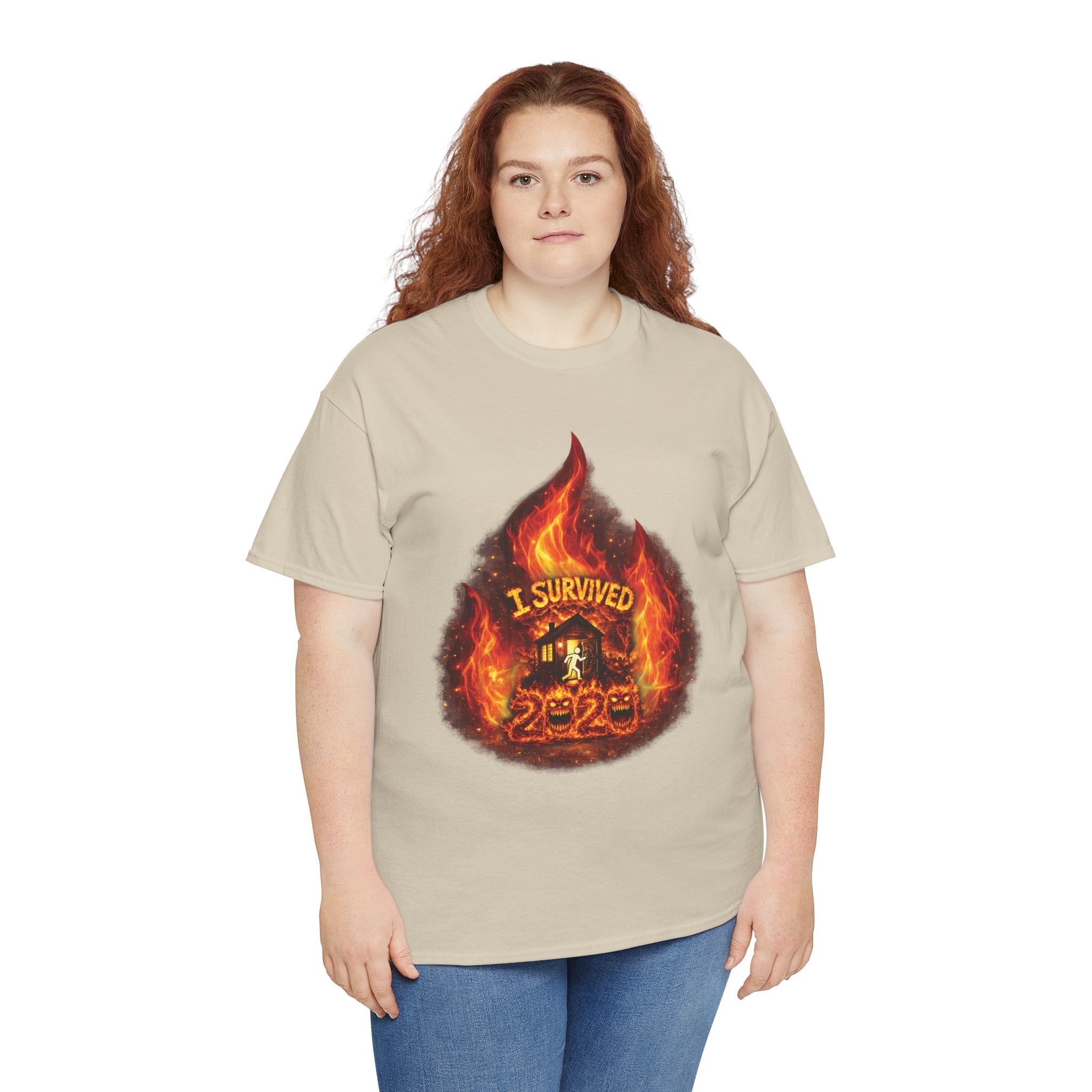 I Survived 2020 — Director's Cut S2:E3 "The California Wildfires" | Wildfire Edition Memorial Unisex Heavy Cotton Tee