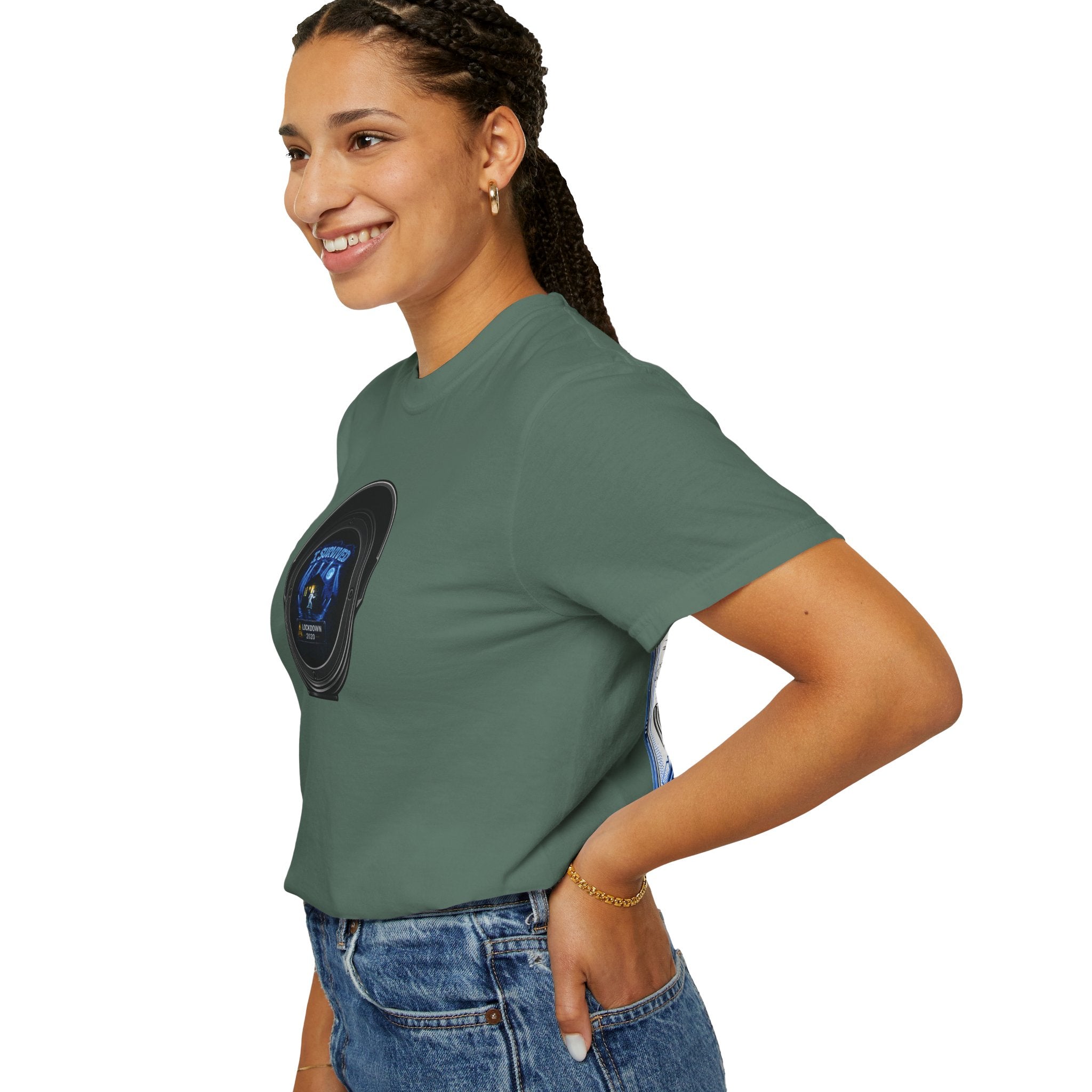 I Survived 2020 —  LOCKDOWN S3:E2: Director's Cut "Dating Under Lockdown" Unisex Garment-Dyed T-shirt