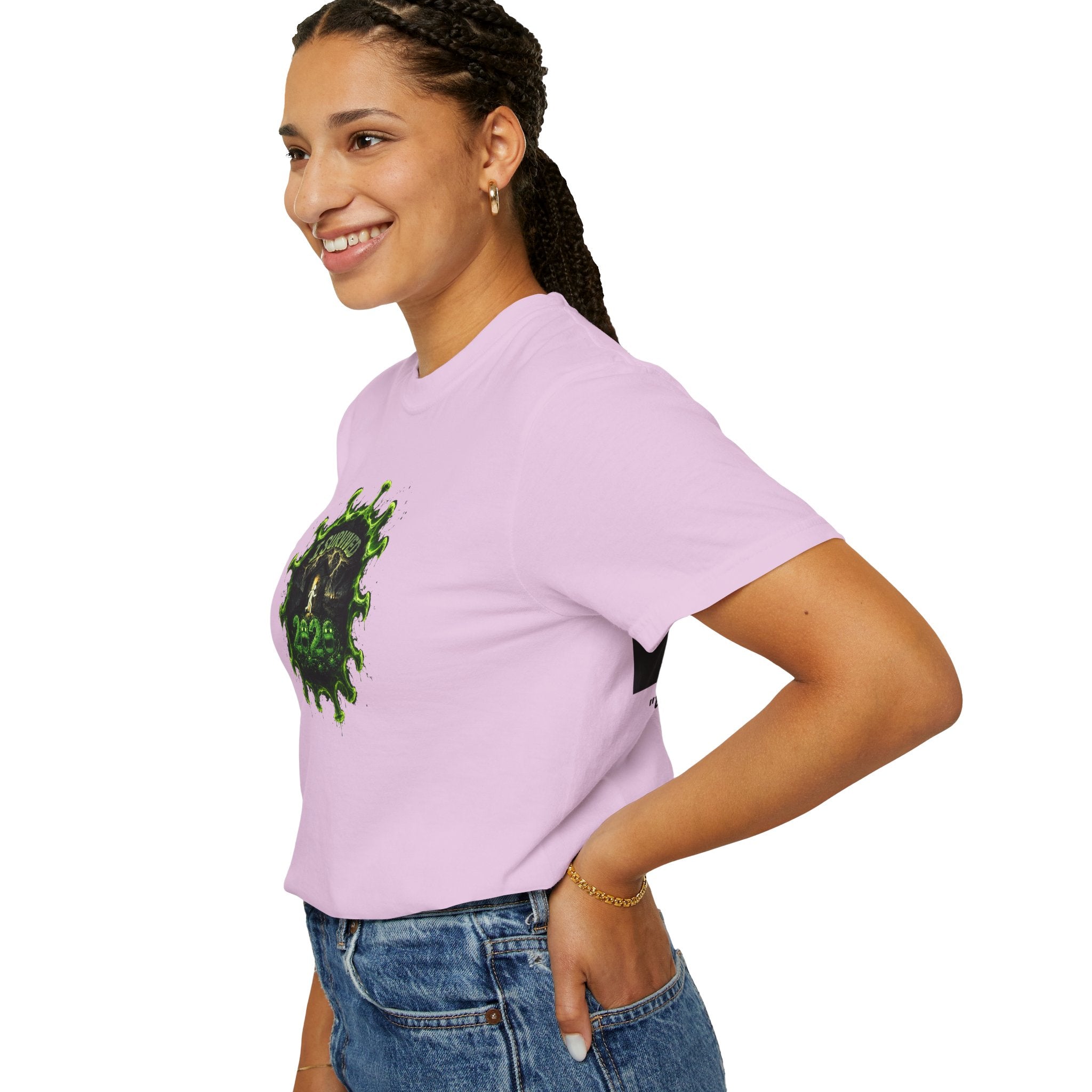 I Survived 2020 — PANDEMIC S1:E3: Director's Cut "The Jab!" Unisex Garment-Dyed T-shirt