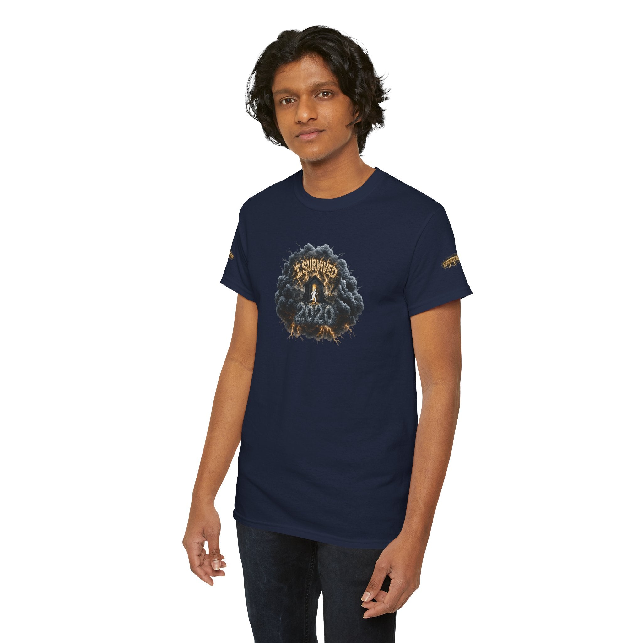 I Survived 2020 — Original PILOT Design: Director's Cut Special Edition Unisex Heavy Cotton Tee