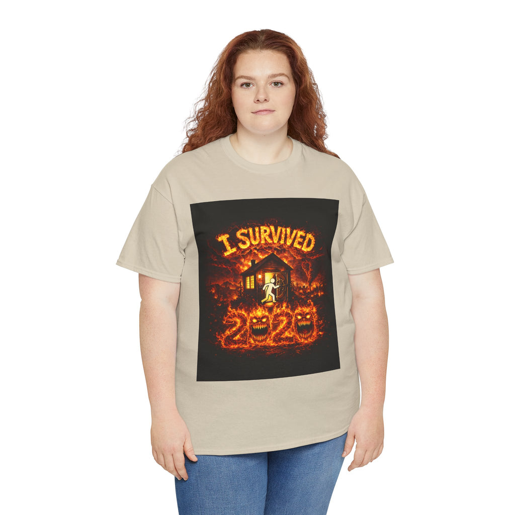 I Survived 2020 — S2:E2 "The Bobcat Fire" | Wildfire Edition Memorial Unisex Heavy Cotton Tee