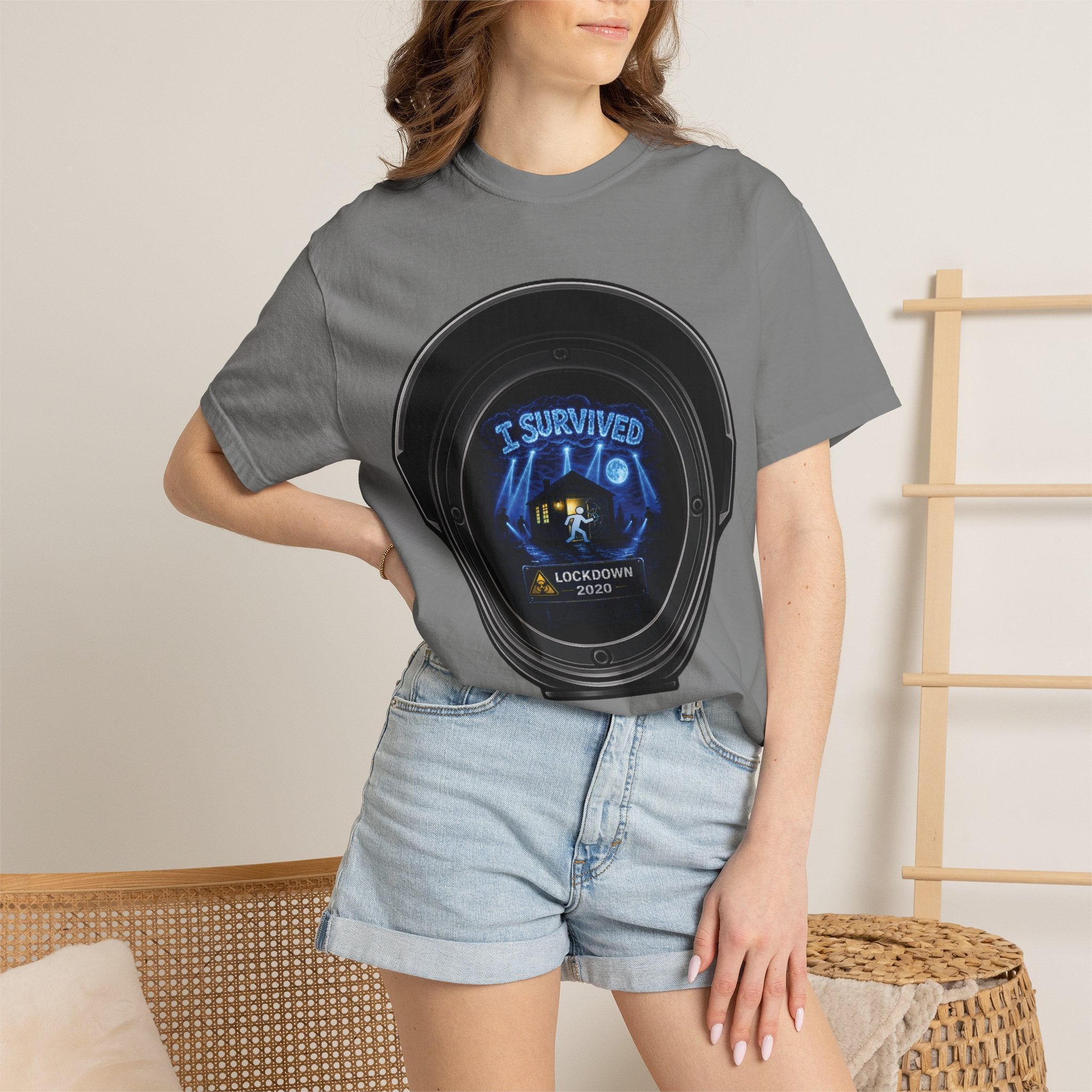 I Survived 2020 — Director's Cut S3:E3 "Remote Schooling" | Lockdown Edition Documentary Unisex Garment-Dyed T-shirt