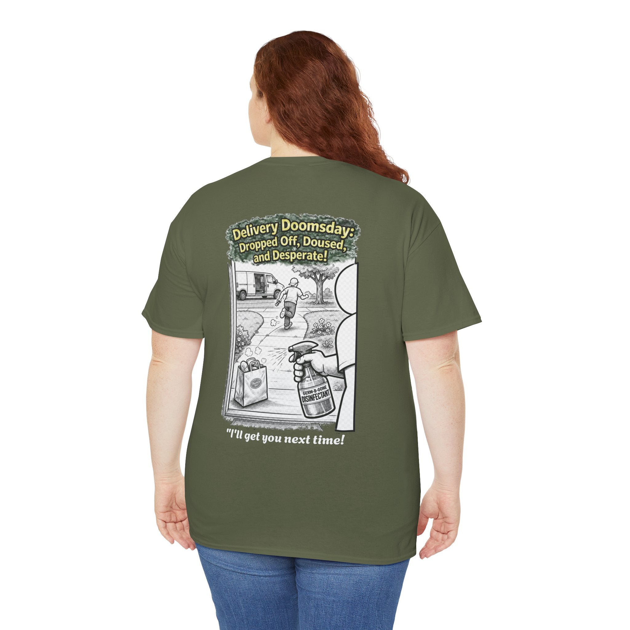 I Survived 2020 — Director's Cut S1:E5 "Delivery Doomsday" | Pandemic Edition Unisex Heavy Cotton Tee