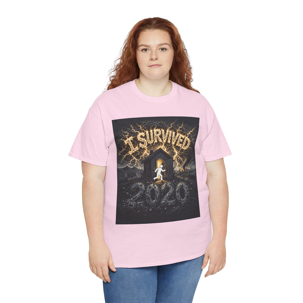 I Survived 2020 — Original PILOT Design Unisex Heavy Cotton Tee