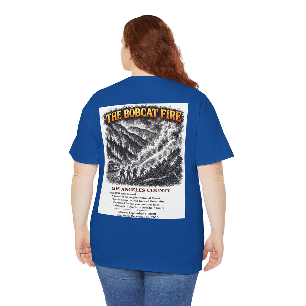 I Survived 2020 — S2:E2 "The Bobcat Fire" | Wildfire Edition Memorial Unisex Heavy Cotton Tee
