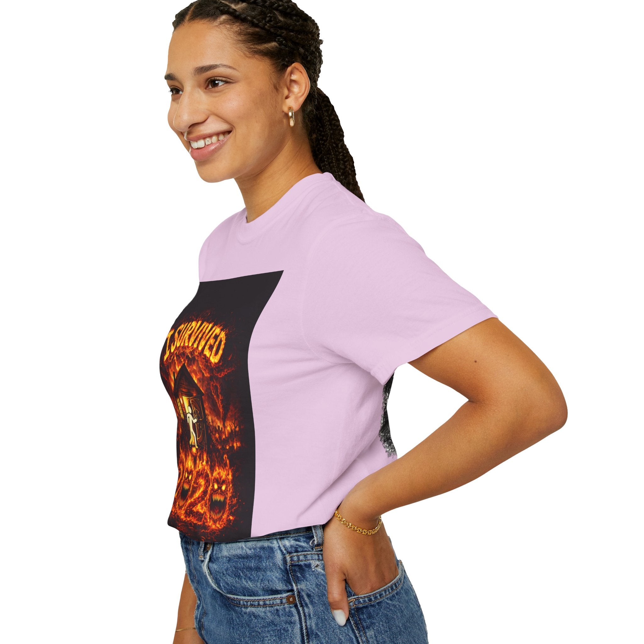 I Survived 2020 — WILDFIRES S2:E2: "The Bobcat Fire" Memorial Unisex Garment-Dyed T-shirt