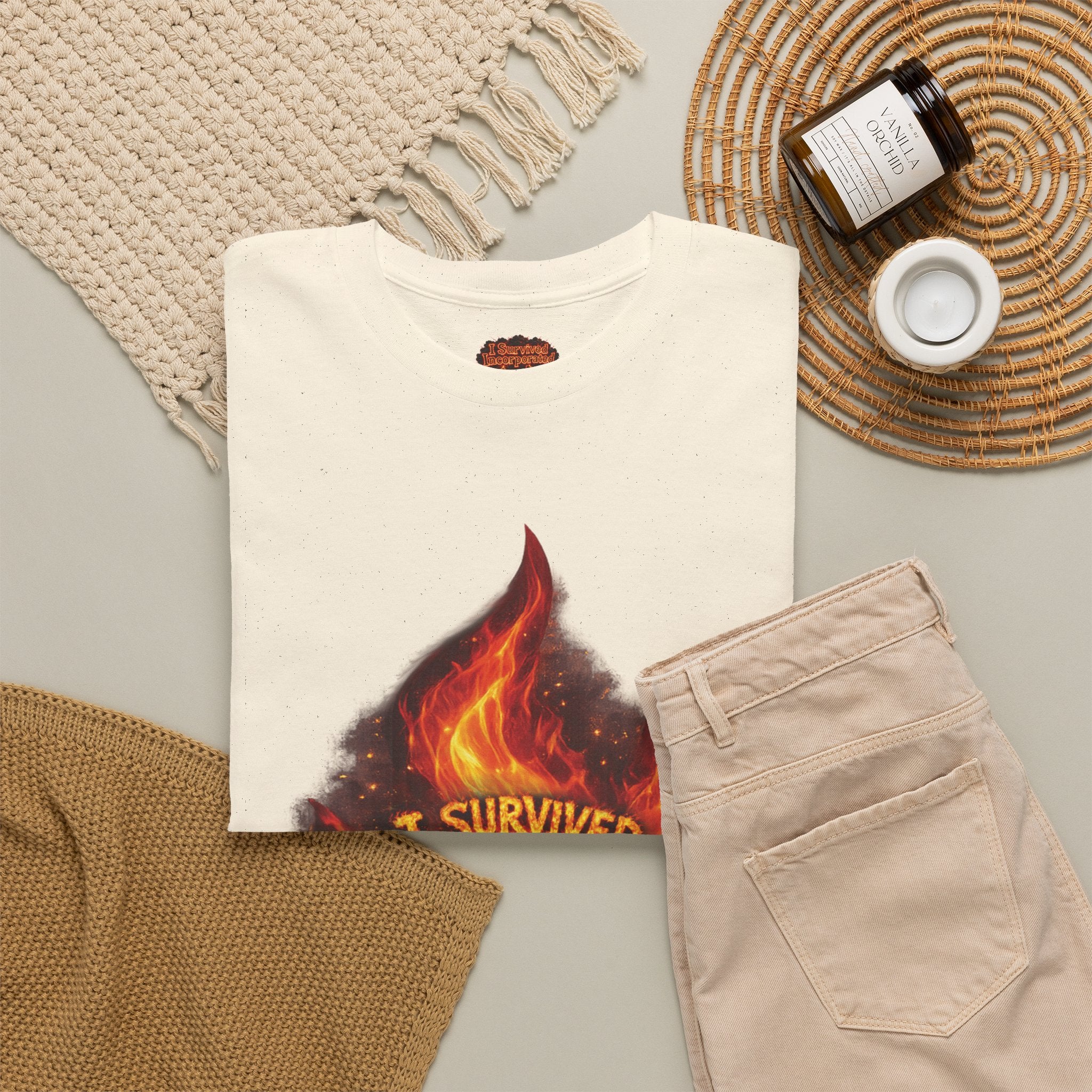 I Survived 2020 — Director's Cut S2:E1 "Berry Creek" | Wildfire Edition Memorial Unisex Heavy Cotton Tee
