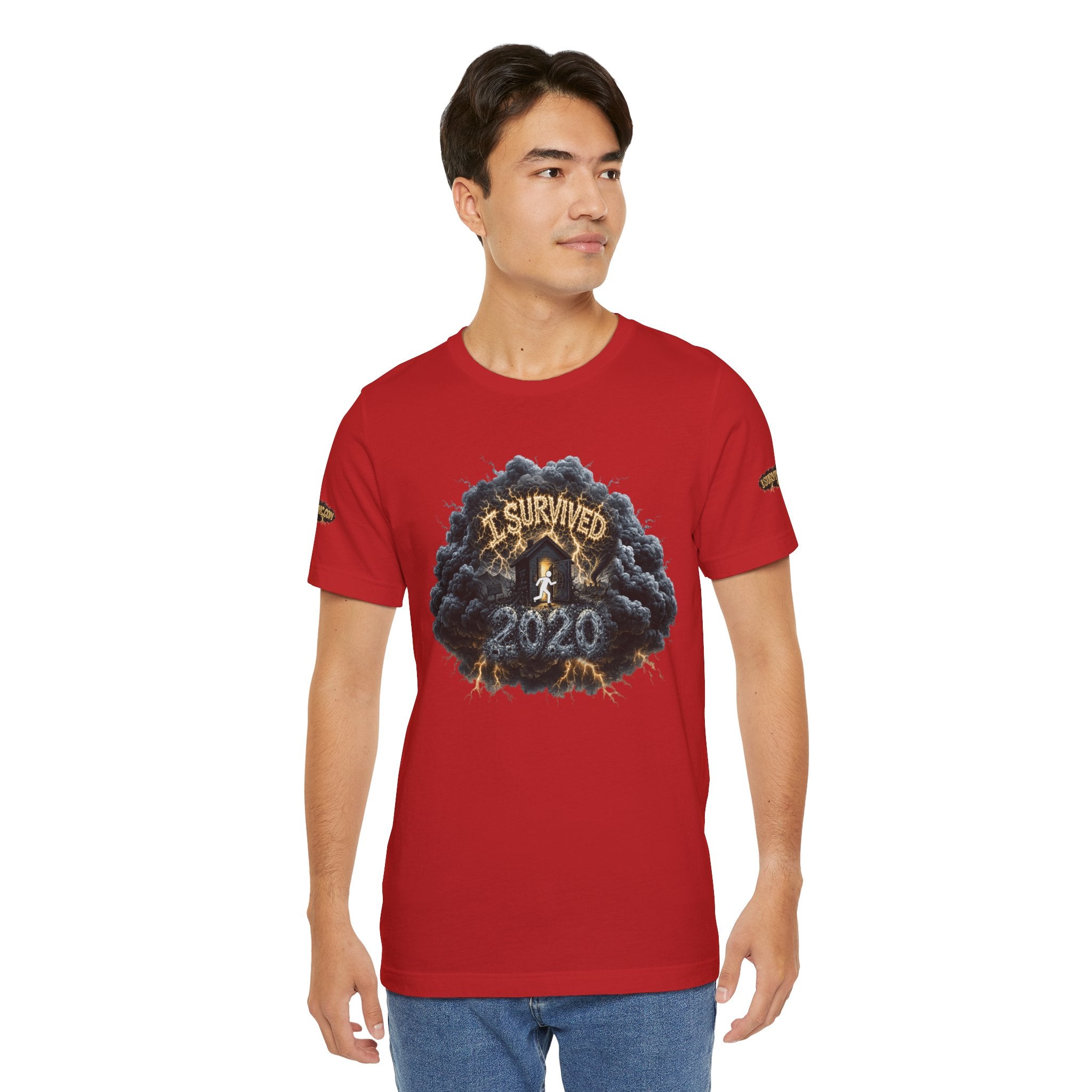 I Survived 2020 — Director's Cut Original Design Teaser Tee | Season 1 Premiere Drop Unisex Jersey Short Sleeve Tee