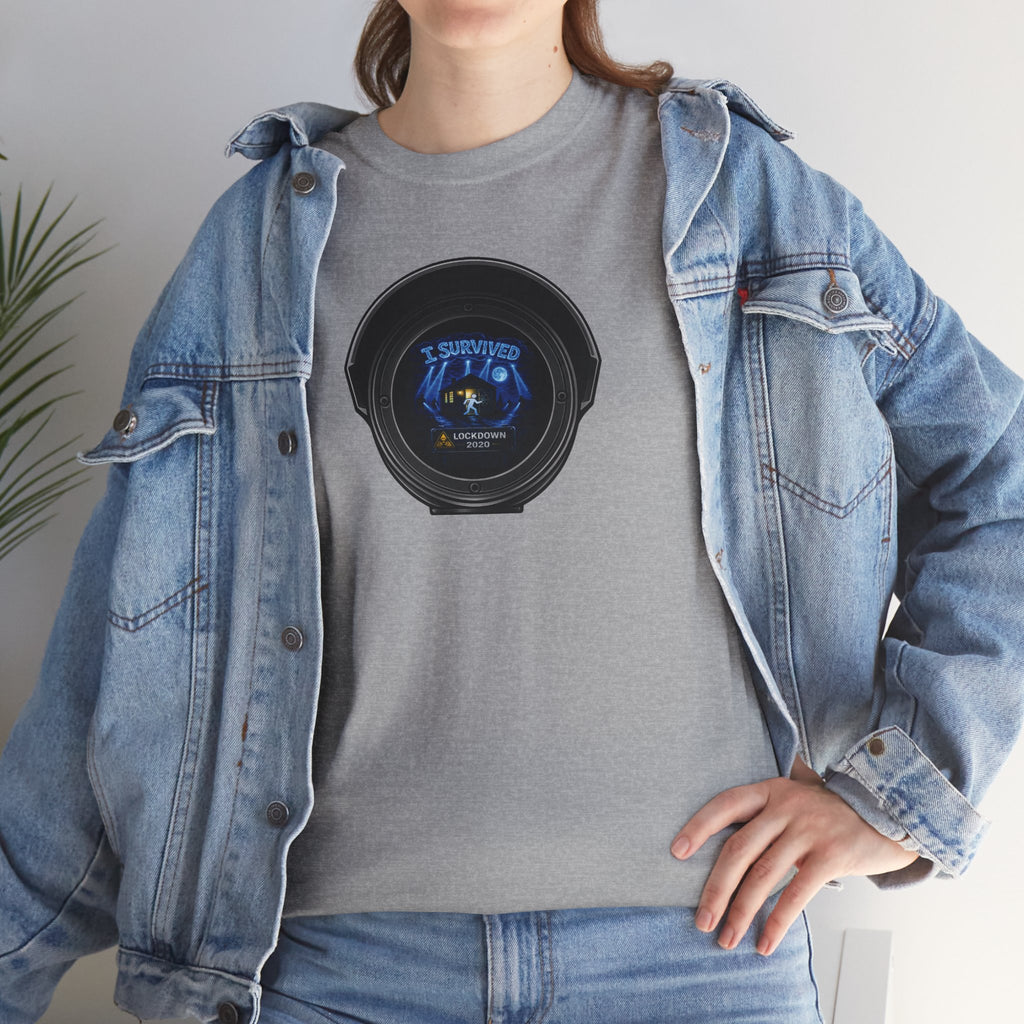 I Survived 2020 — LOCKDOWN S3:E1: Director's Cut "Quarantine" Unisex Heavy Cotton Tee