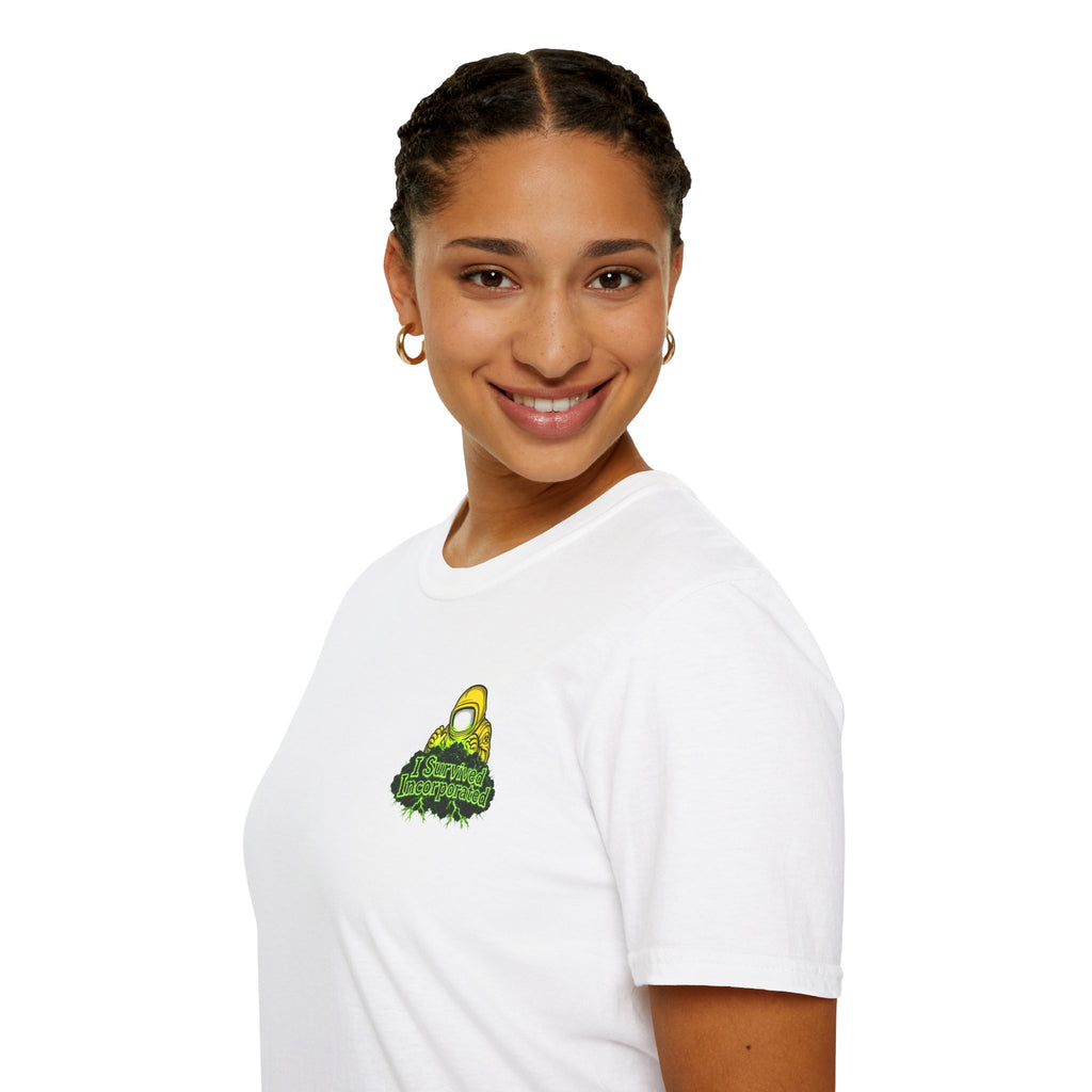 I Survived 2020 — "Please Stand By" Test Pattern Toxic Signal Tee Summer Premiere Unisex Softstyle T-Shirt