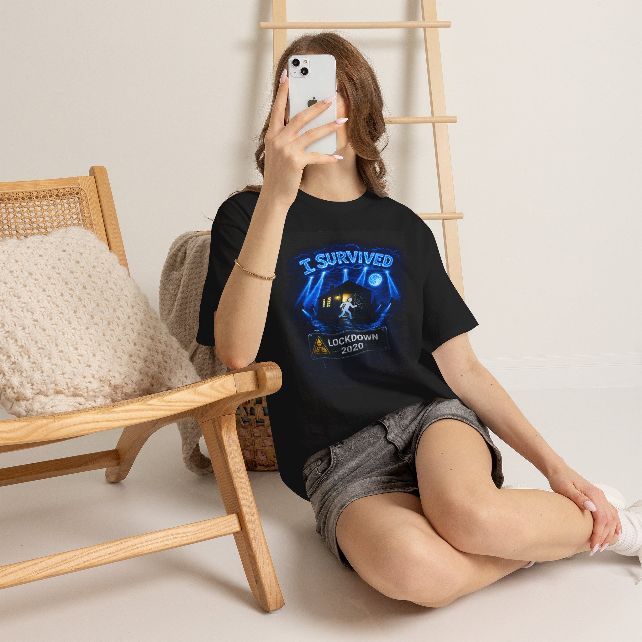 Copy of  I Survived 2020 — S3:E1 "Quarantine" | Lockdown Edition Documentary Unisex Heavy Cotton Tee