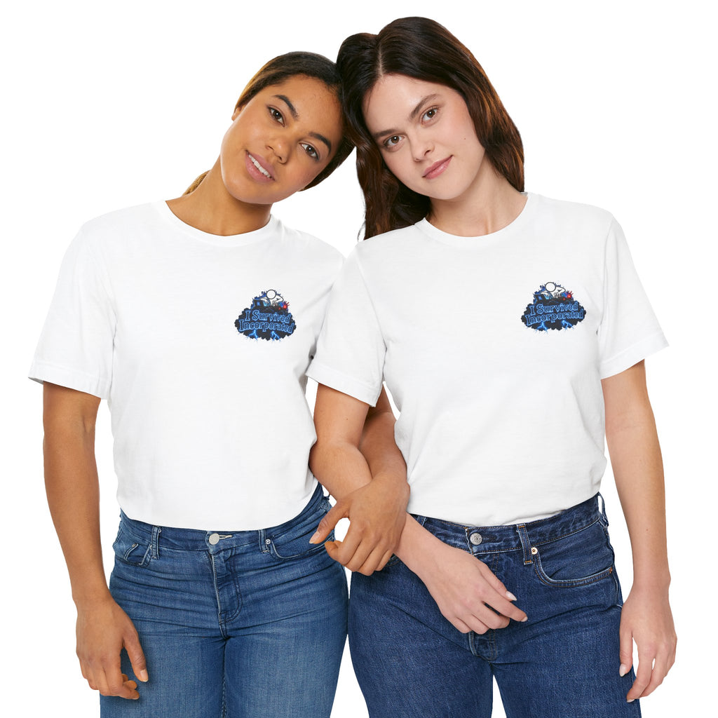 I Survived 2020 — "Please Stand By" Test Pattern Tee Lockdown Summer Exclusive Unisex Jersey Short Sleeve Tee