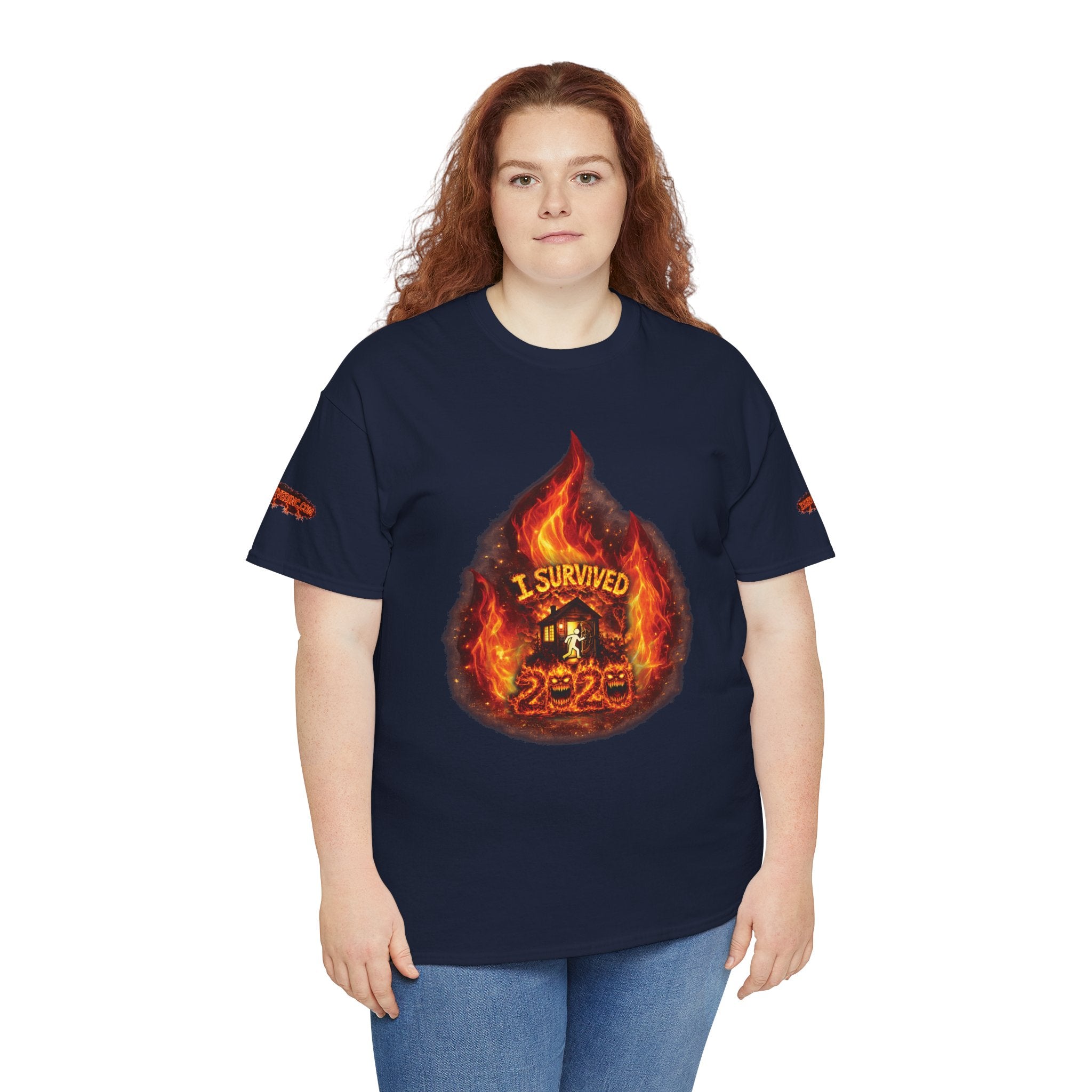 I Survived 2020 — Director's Cut S2:E3 "The California Wildfires" | Wildfire Edition Memorial Unisex Heavy Cotton Tee (SPECIAL EDITION)