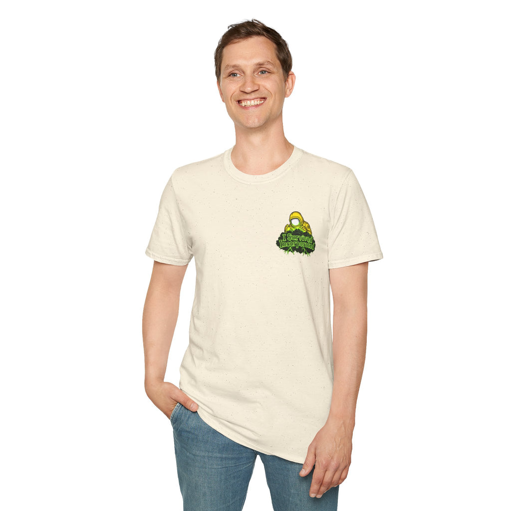 I Survived 2020 — "Please Stand By" Test Pattern Toxic Signal Tee Summer Premiere Unisex Softstyle T-Shirt