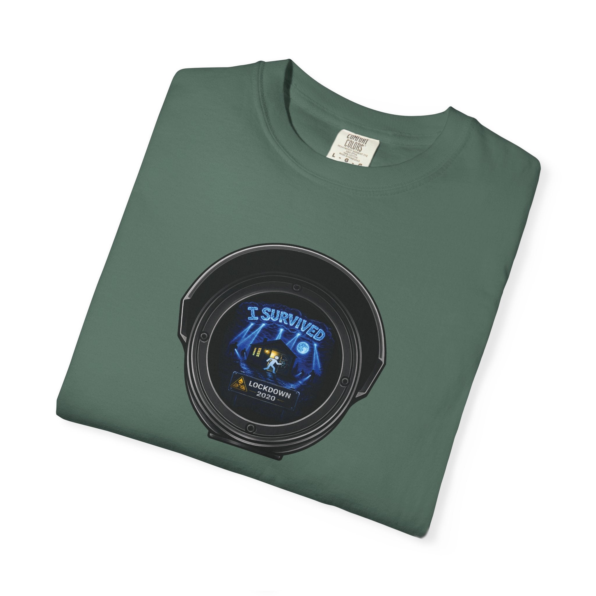 I Survived 2020 —  LOCKDOWN S3:E2: Director's Cut "Dating Under Lockdown" Unisex Garment-Dyed T-shirt