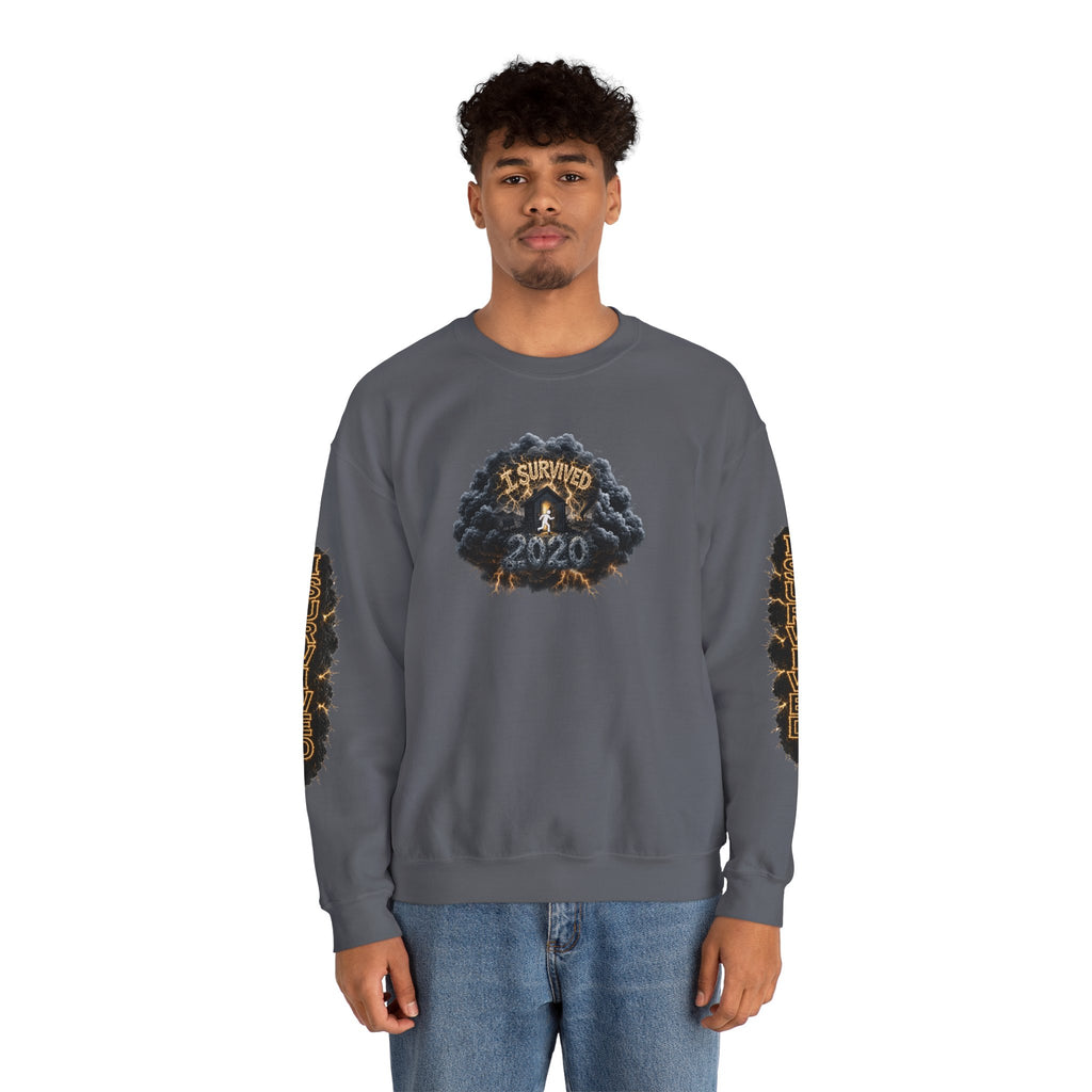 I Survived 2020 — Original PILOT Design: Director's Cut Special Edition Unisex Heavy Blend™ Crewneck Sweatshirt