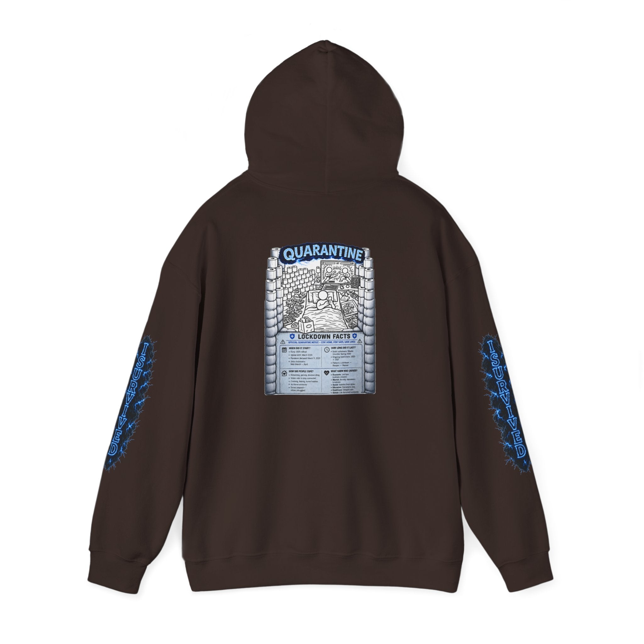 I Survived 2020 — LOCKDOWN S3:E1: Director's Cut "Quarantine" Hoodie