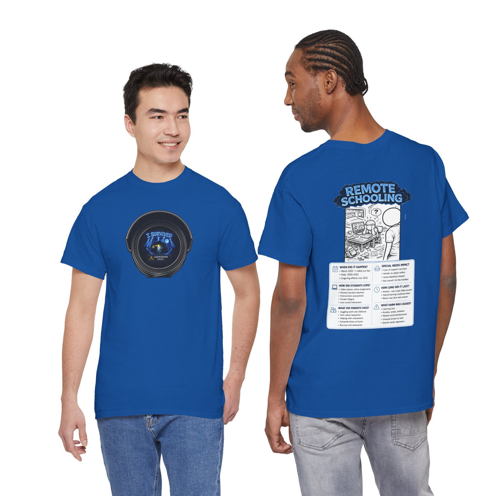 I Survived 2020 — LOCKDOWN S3:E3: Director's Cut "Remote Schooling" Documentary Tee