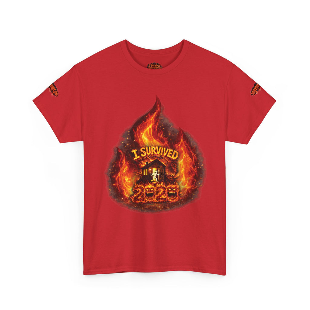 I Survived 2020 — Director's Cut S2:E2 "The Bobcat Fire" | Wildfire Edition Memorial Unisex Heavy Cotton Tee (SPECIAL EDITION)