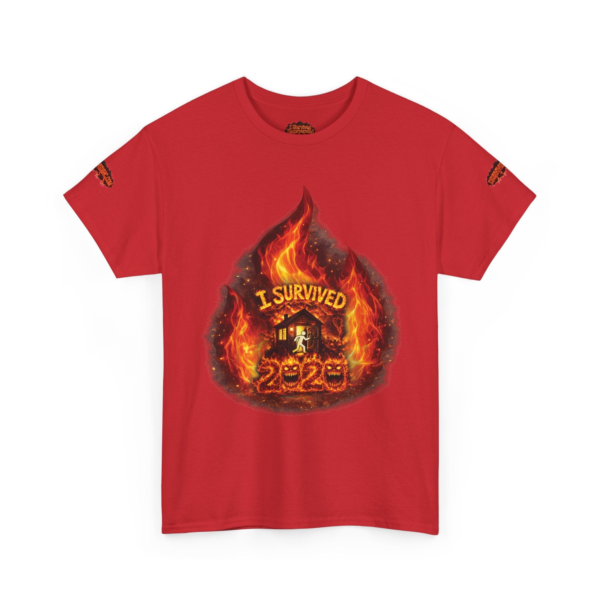 I Survived 2020 — Director's Cut S2:E2 "The Bobcat Fire" | Wildfire Edition Memorial Unisex Heavy Cotton Tee (SPECIAL EDITION)