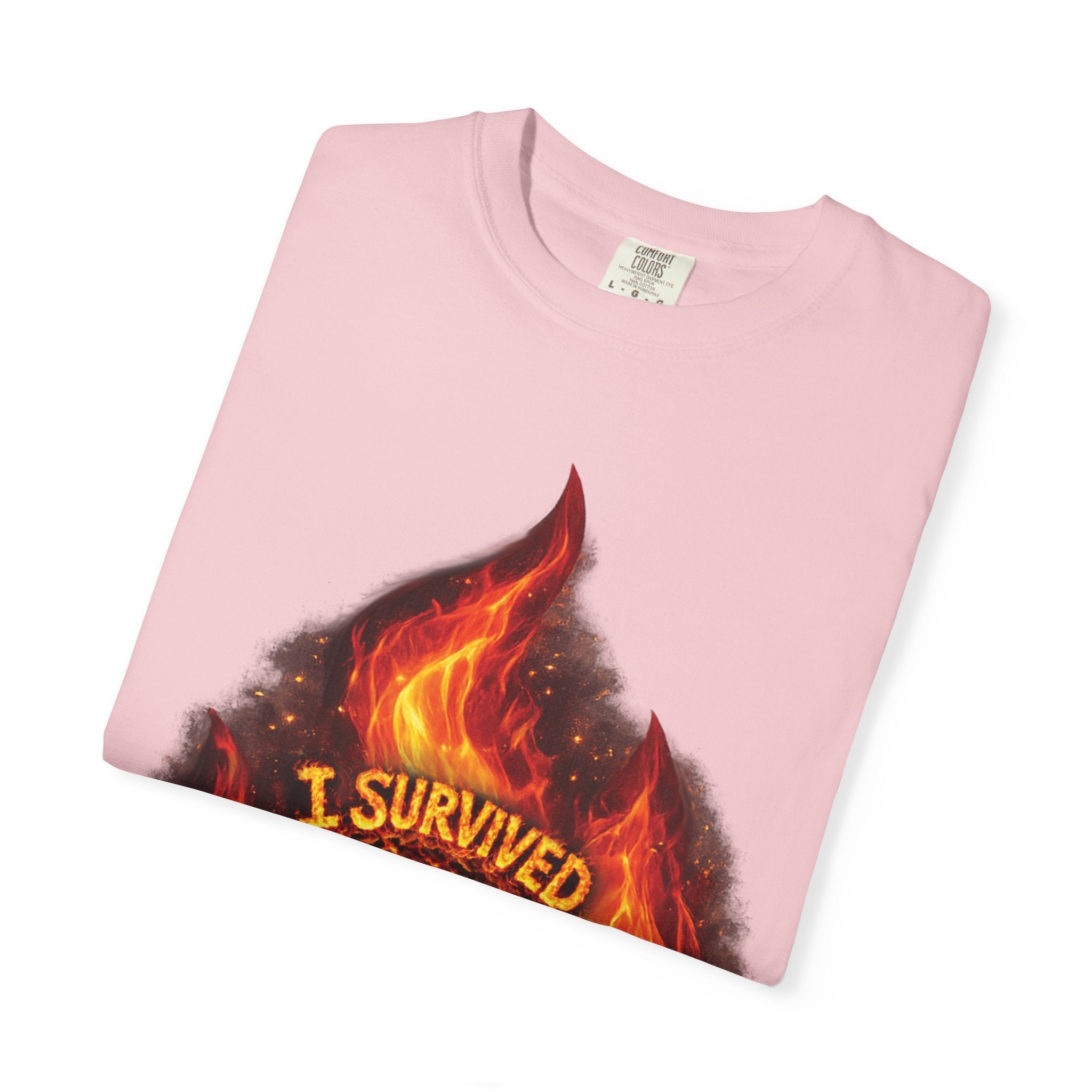 I Survived 2020 — Director's Cut S2:E1 "Berry Creek" | Wildfire Edition Memorial Unisex Garment-Dyed T-shirt