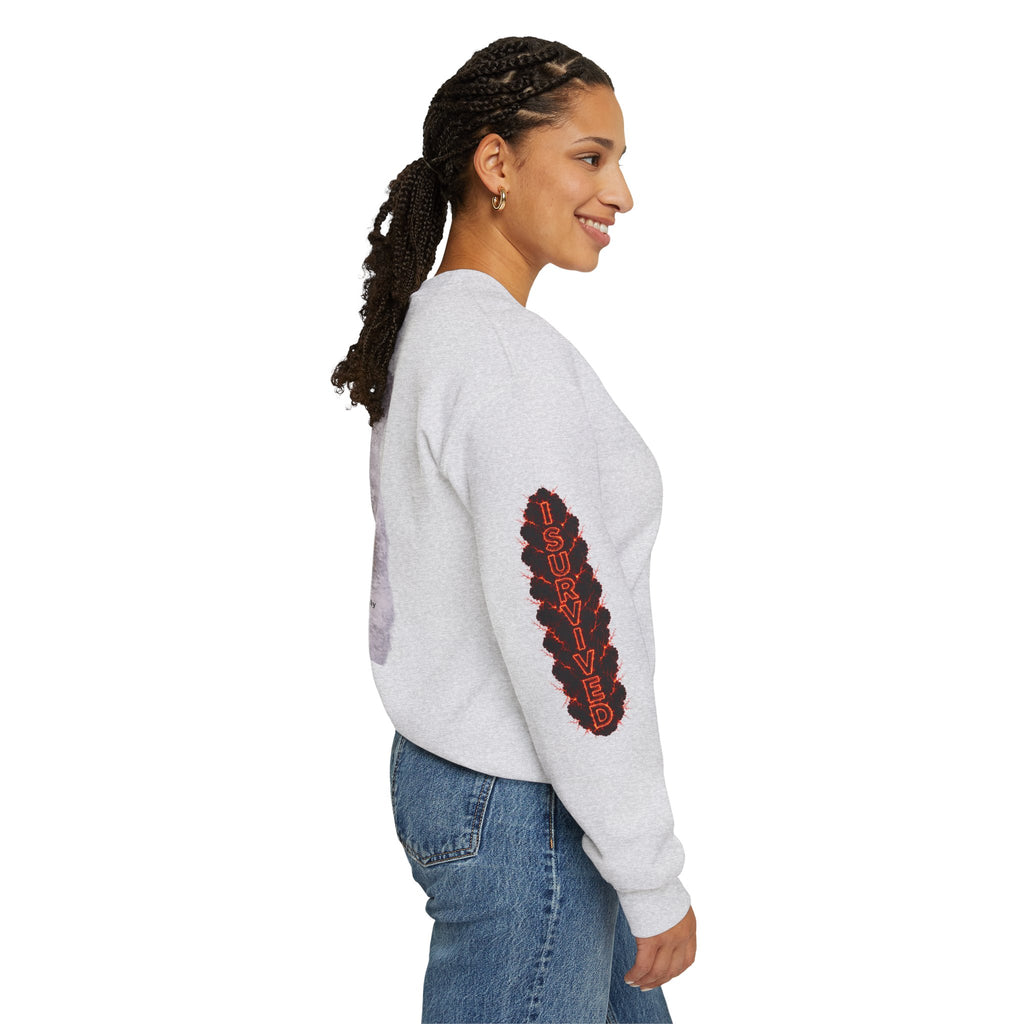 I Survived 2020 — WILDFIRES S2:E3: Director's Cut "The California Wildfires" Memorial Unisex Heavy Blend™ Crewneck Sweatshirt