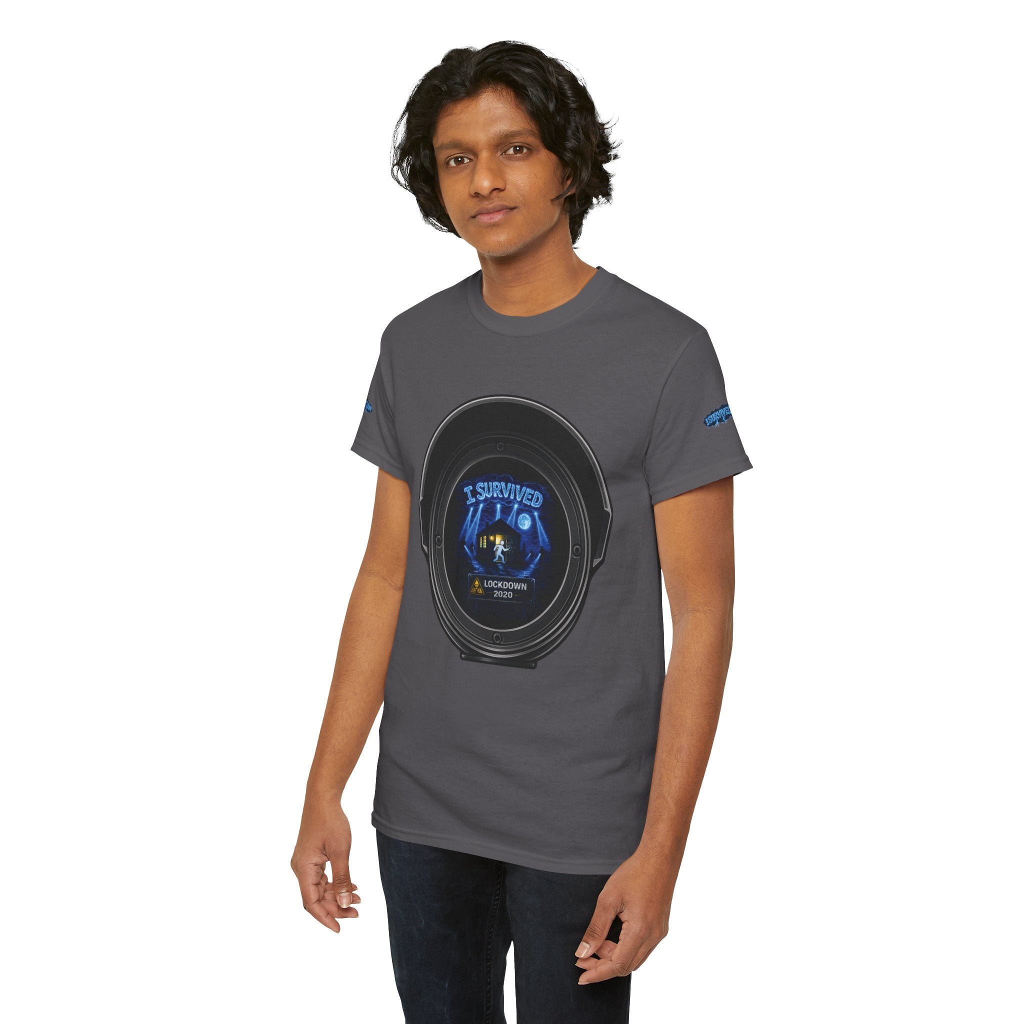 I Survived 2020 — Director's Cut S3:E1 "Quarantine" | Lockdown Edition Documentary Unisex Heavy Cotton Tee (SPECIAL EDITION)