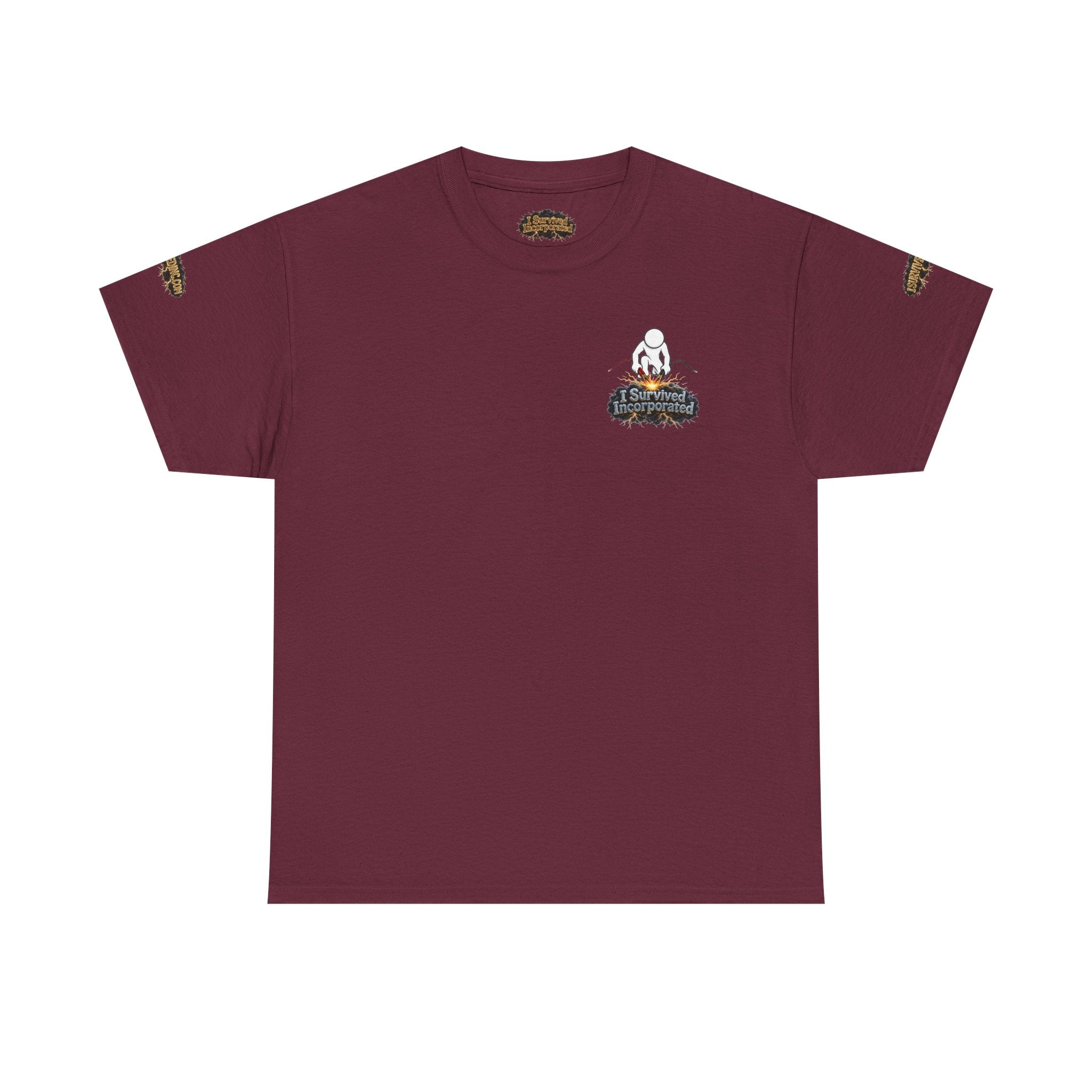 I Survived 2020 — "Please Stand By" Test Pattern Tee Special Edition Summer Premier Unisex Heavy Cotton Tee