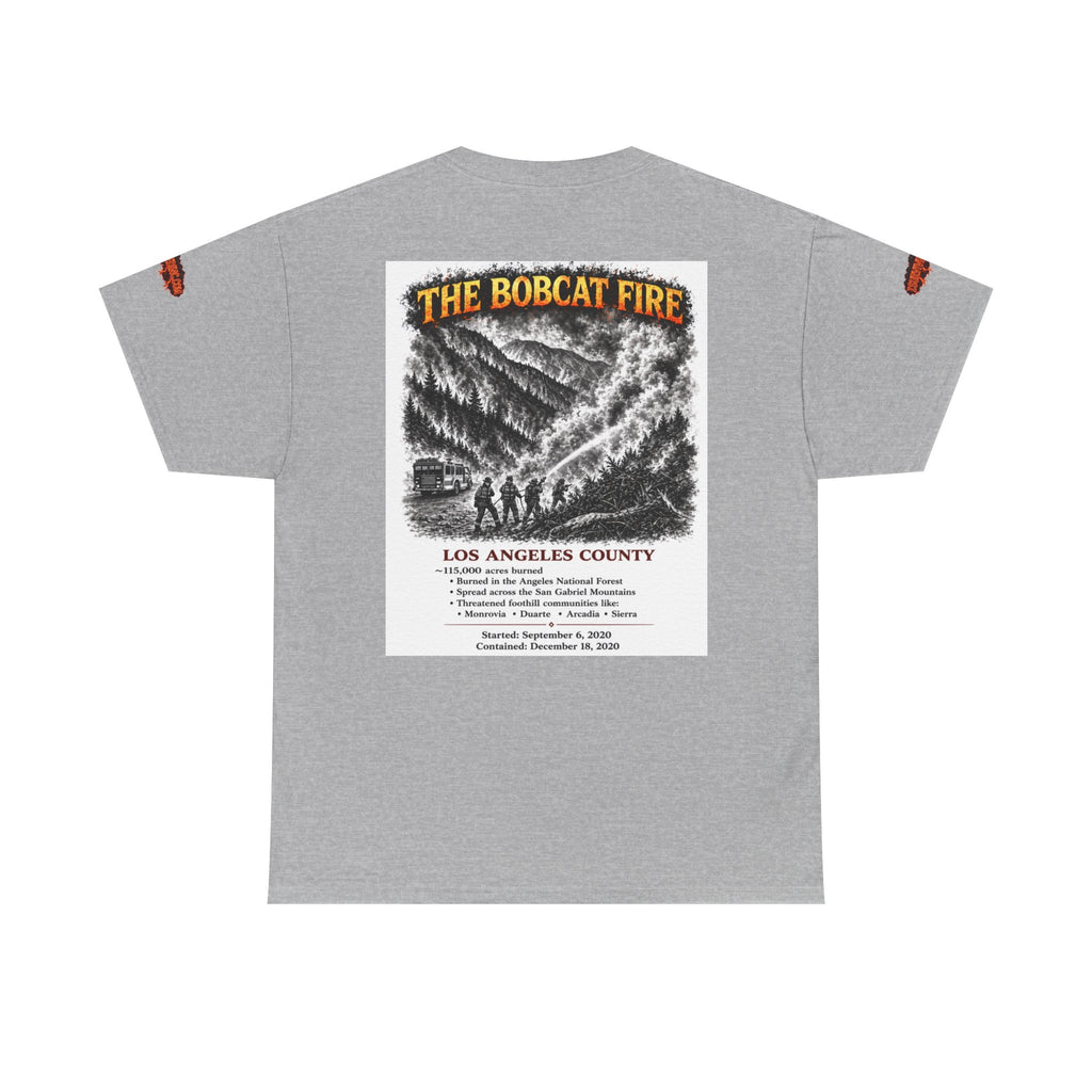 I Survived 2020 — S2:E2 "The Bobcat Fire" | Wildfire Edition Memorial Unisex Heavy Cotton Tee (SPECIAL EDITION)