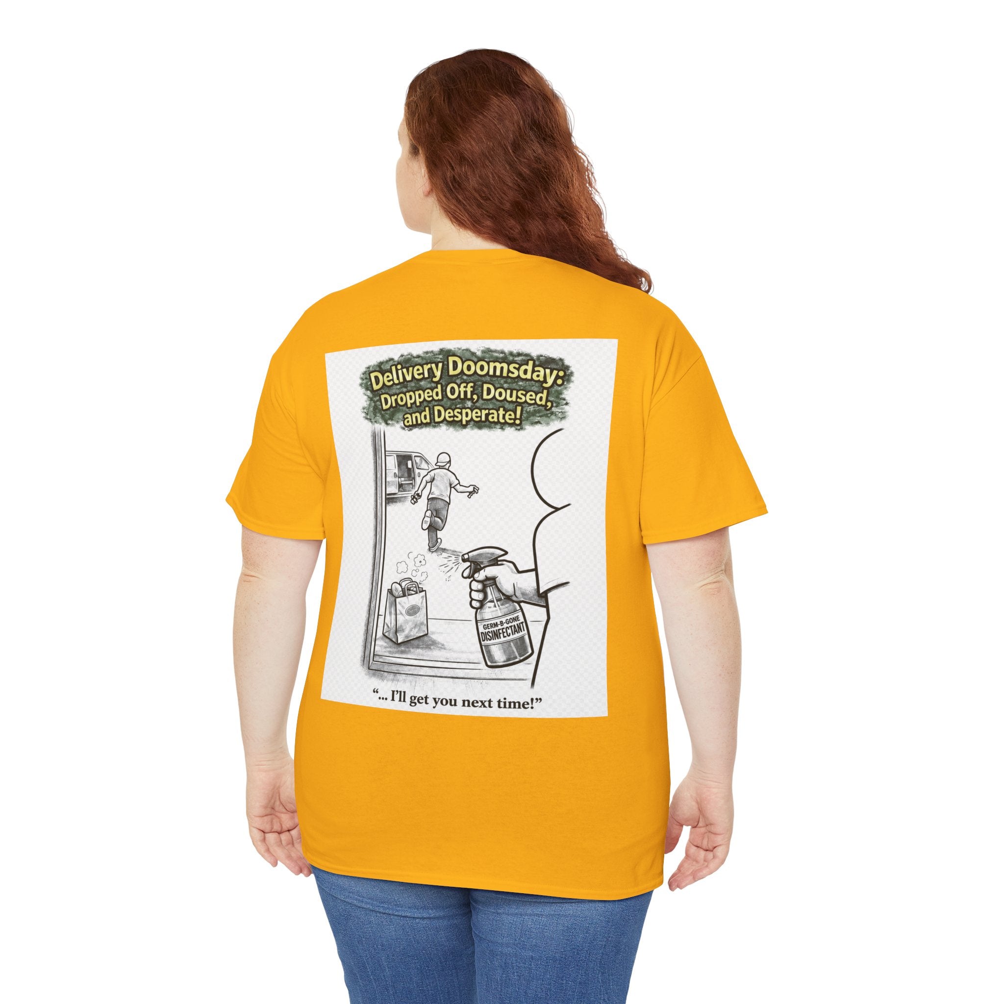 I Survived 2020 — S1:E5 "Delivery Doomsday" | Pandemic Edition Unisex Heavy Cotton Tee