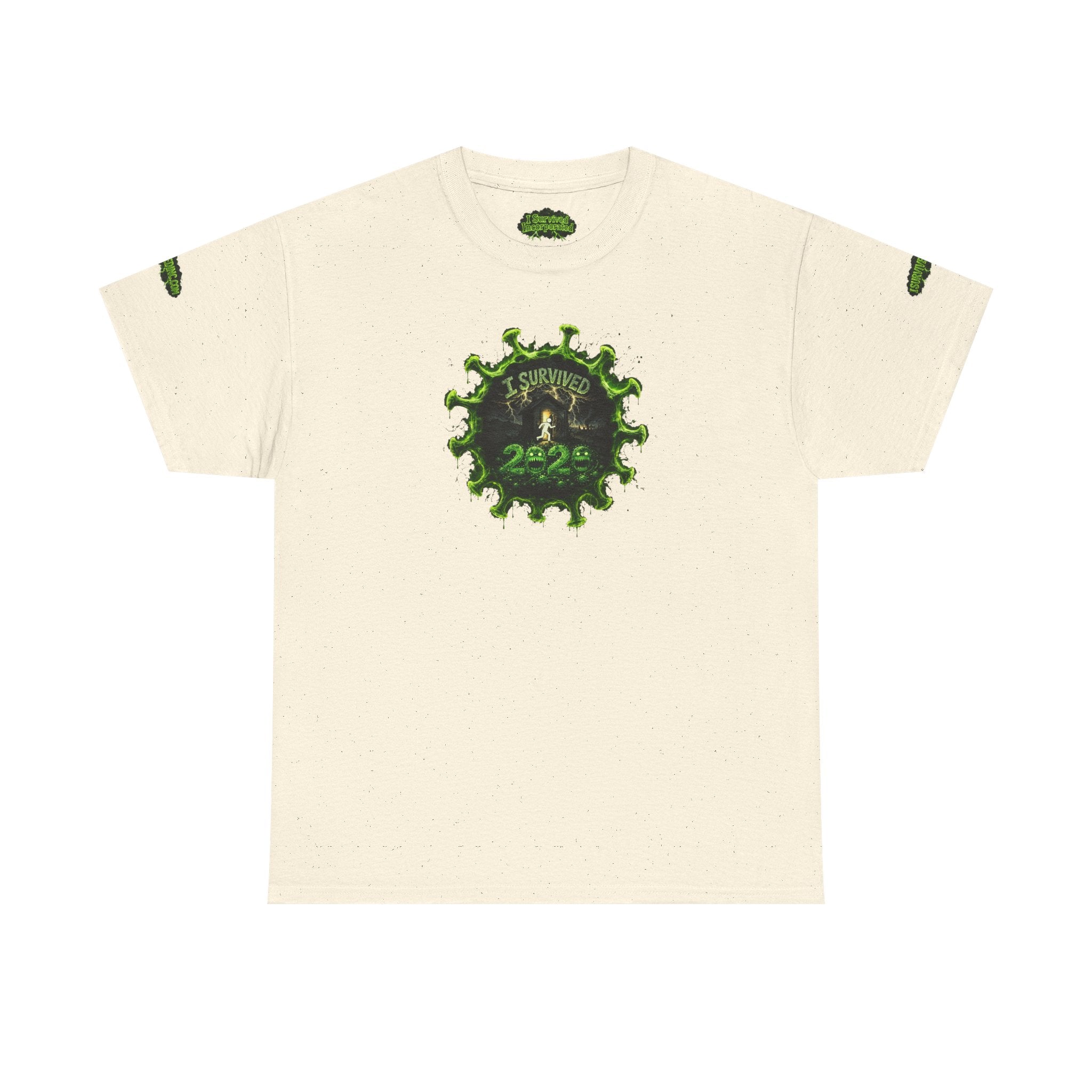 I Survived 2020 — PANDEMIC S1:E3: Director's Cut Special Edition "The Jab!" Unisex Heavy Cotton Tee
