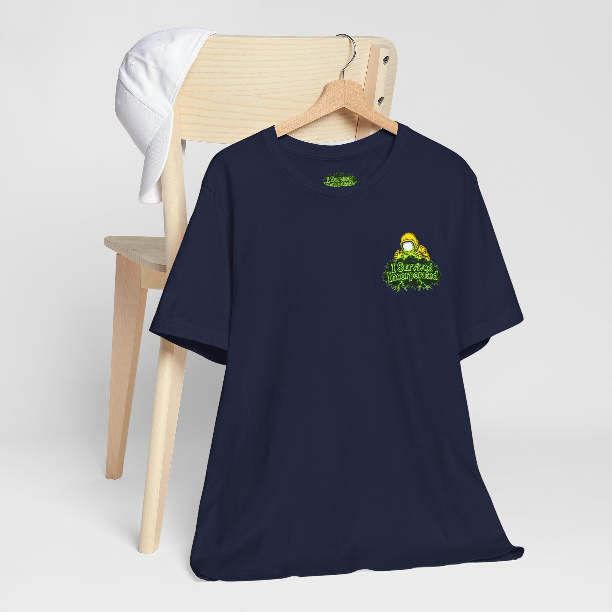 I Survived 2020 — "Please Stand By" Test Pattern Toxic Signal Tee Summer Premiere Unisex Jersey Short Sleeve Tee