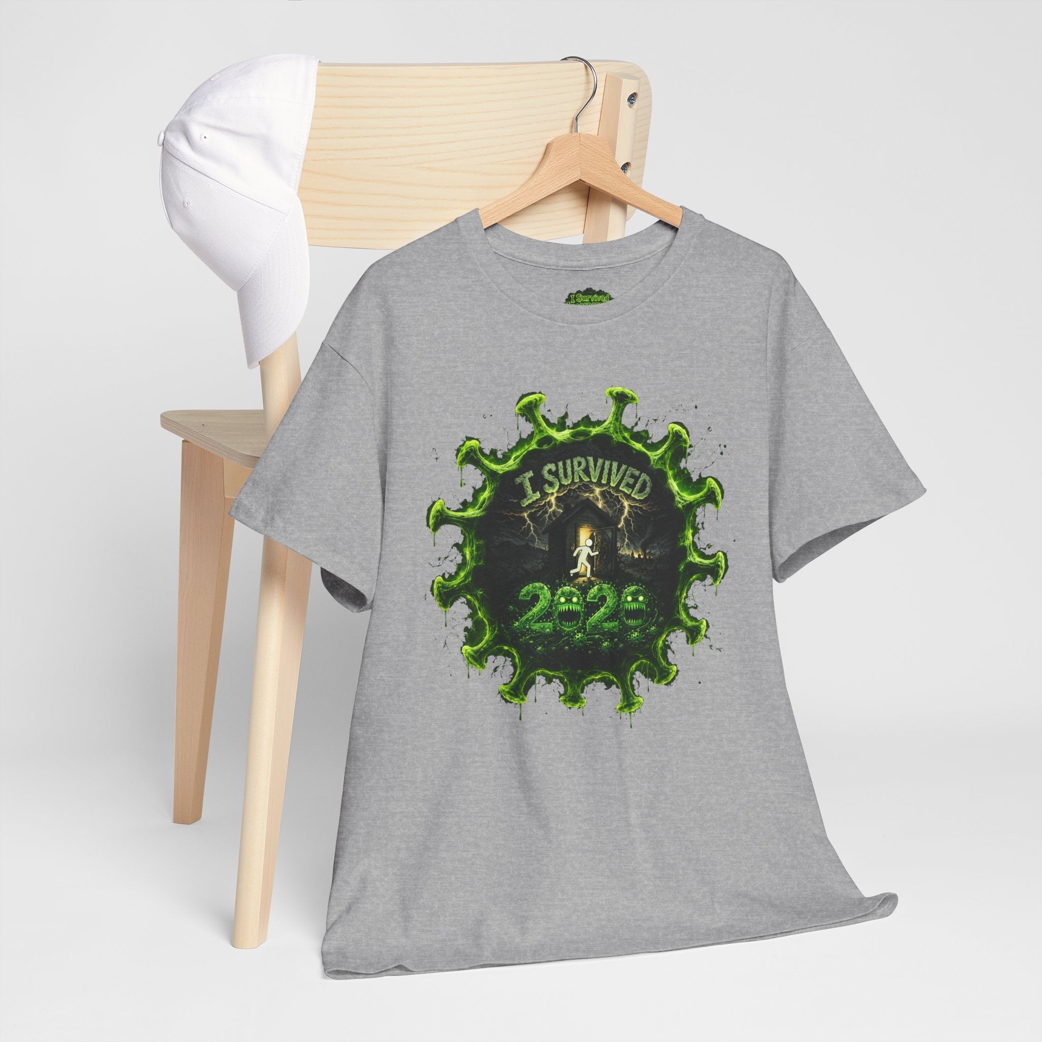 I Survived 2020 — Director's Cut S1:E2 "The Coming of COVID" | Pandemic Edition Unisex Heavy Cotton Tee