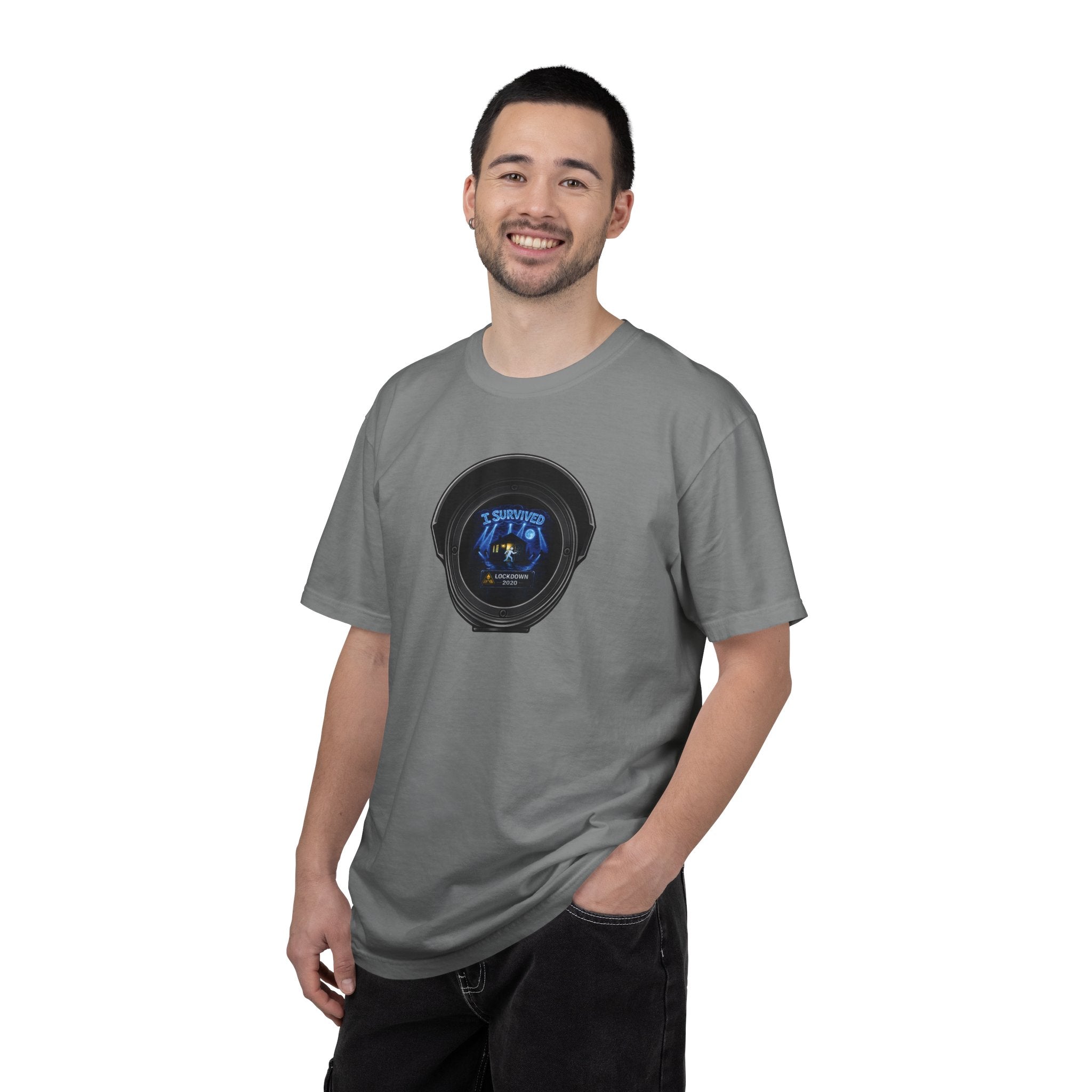 I Survived 2020 —  LOCKDOWN S3:E1: Director's Cut "Quarantine" Unisex Garment-Dyed T-shirt