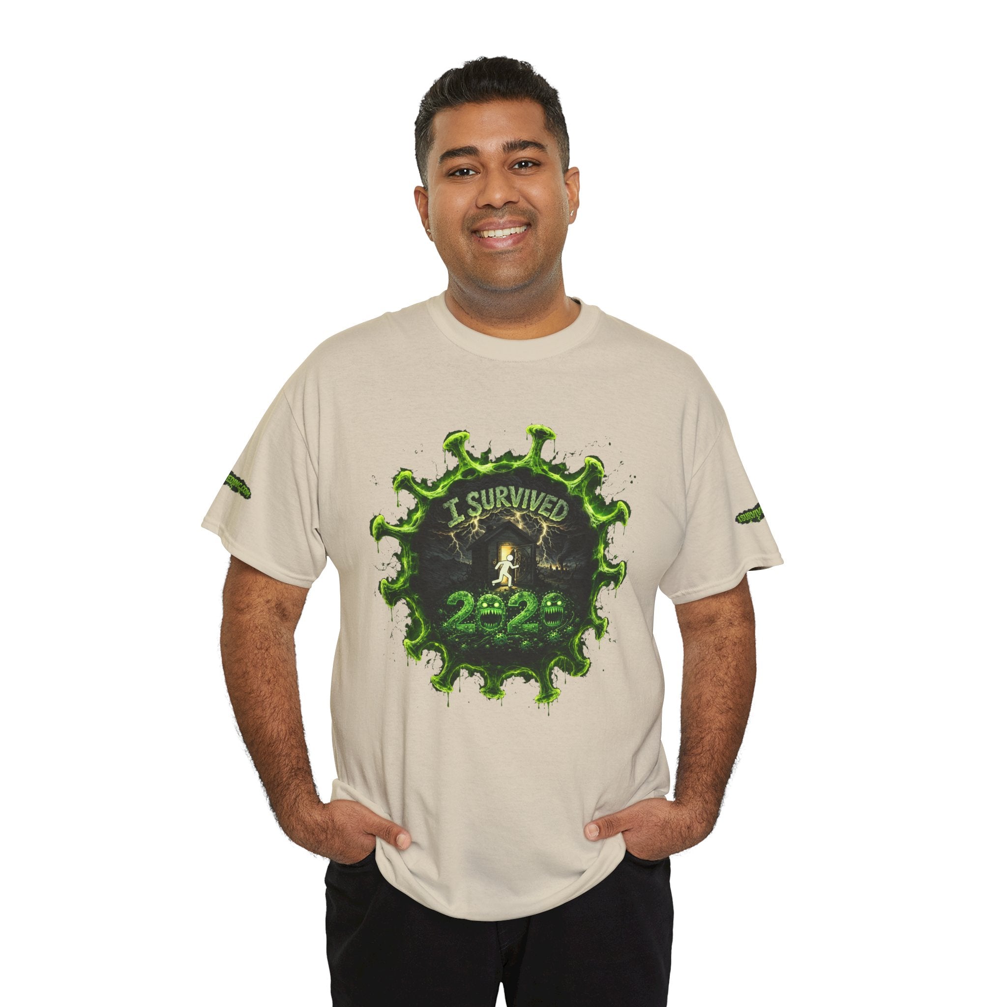 I Survived 2020 — Director's Cut S1:E2 "The Coming of COVID" | Pandemic Edition Unisex Heavy Cotton Tee (SPECIAL EDITION)