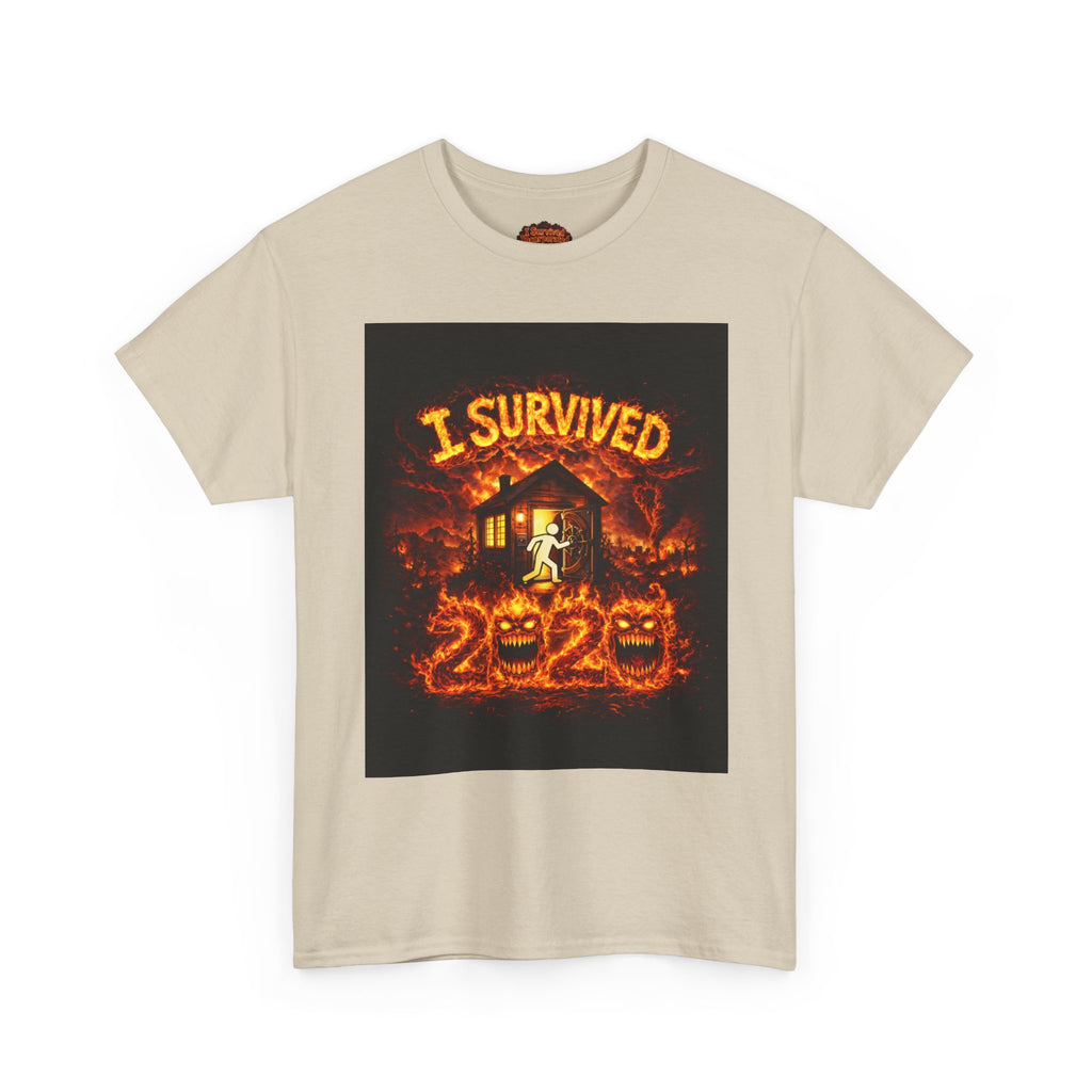 I Survived 2020 — S2:E3 "The California Wildfires" | Wildfire Edition Memorial Unisex Heavy Cotton Tee