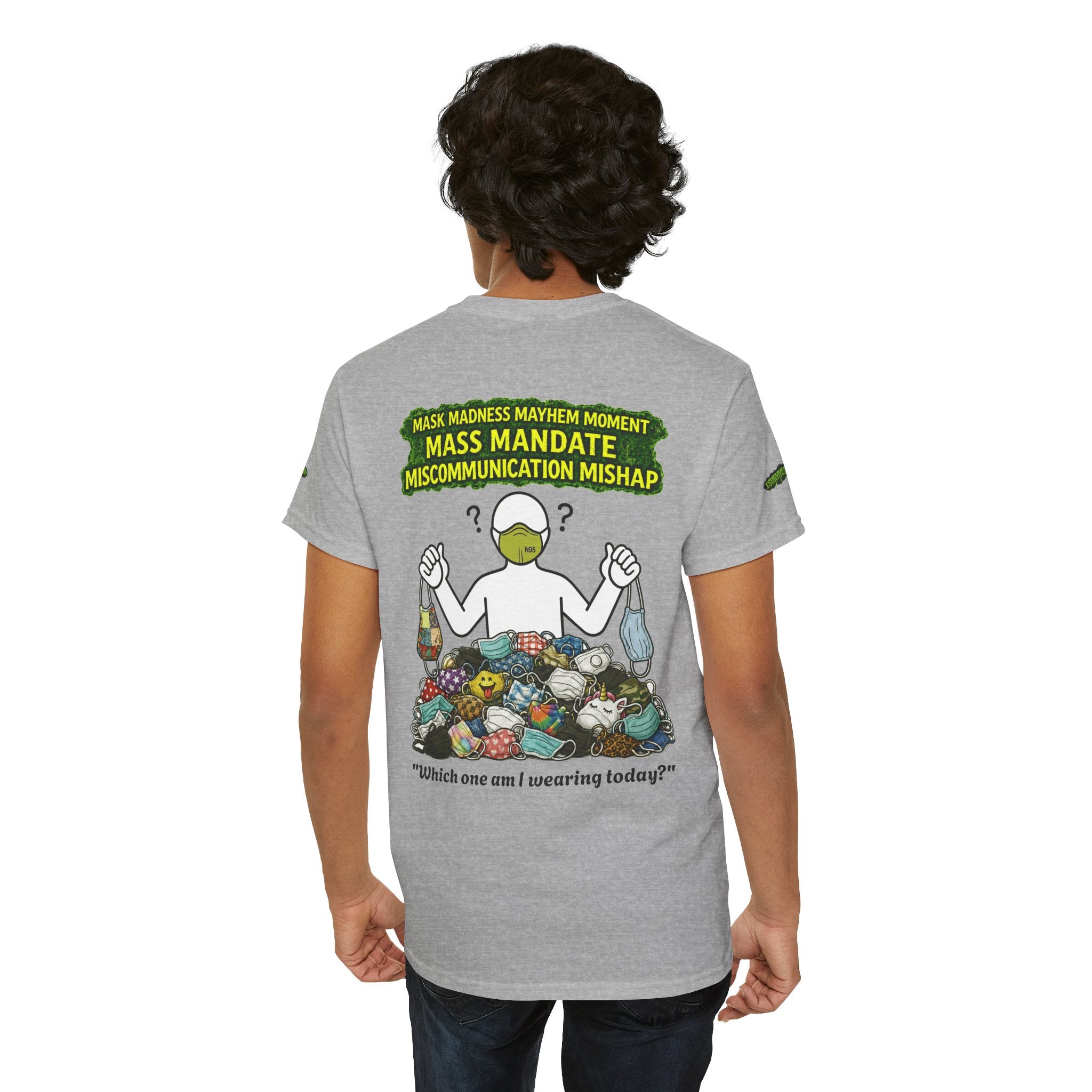 I Survived 2020 — PANDEMIC S1:E4: Special Edition "Mask Madness" Unisex Heavy Cotton Tee