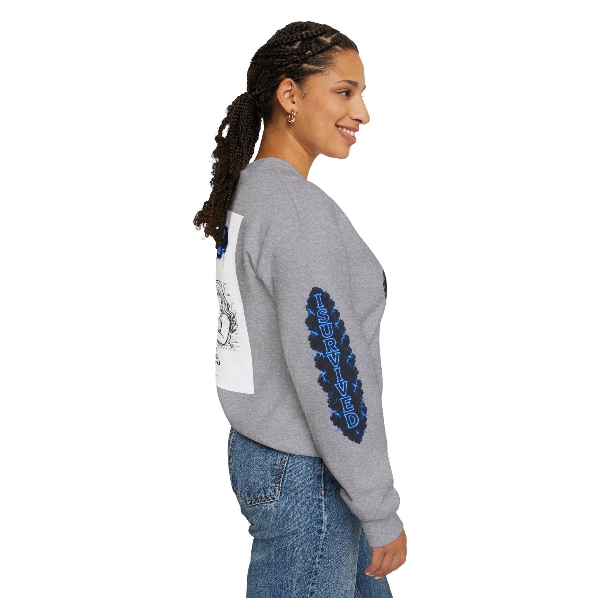 I Survived 2020 — Director's Cut S3:E2 "Dating Under Lockdown" | Lockdown Edition Documentary Unisex Heavy Blend™ Crewneck Sweatshirt
