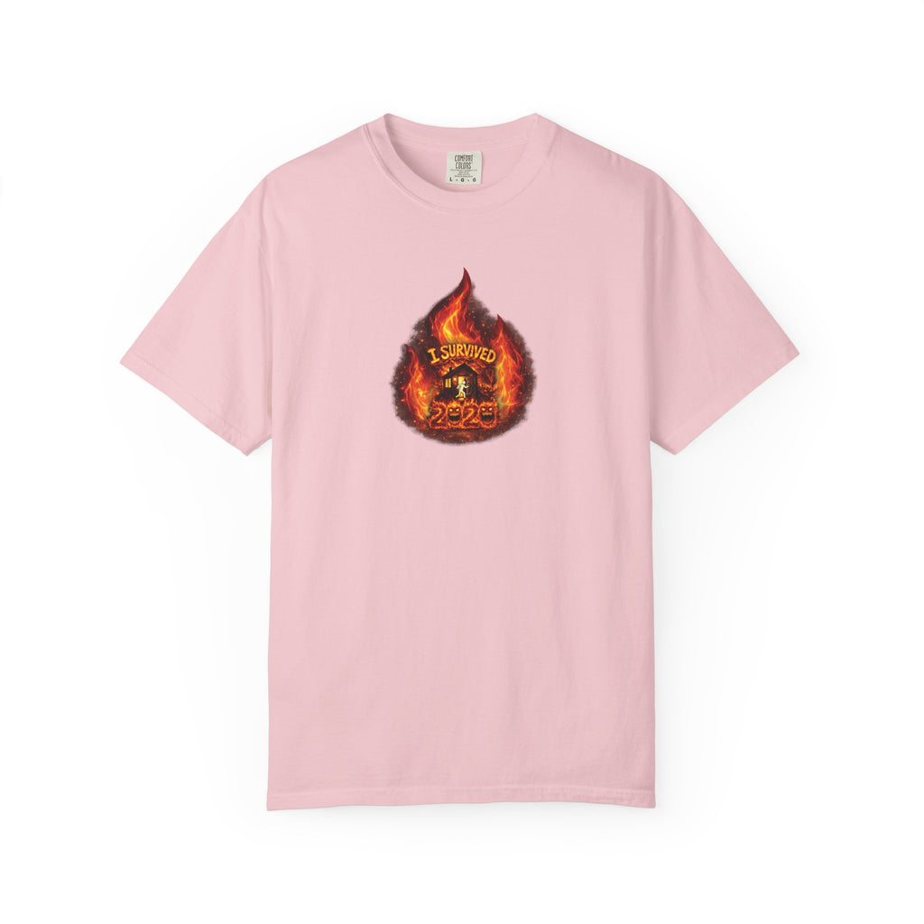 I Survived 2020 — WILDFIRES S2:E4: Director's Cut "Western U.S. Wildfire Season" Memorial Unisex Garment-Dyed T-shirt