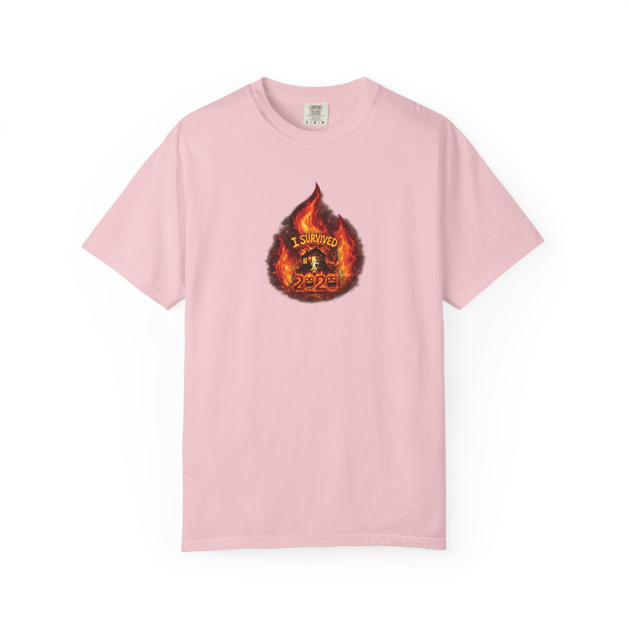 I Survived 2020 — WILDFIRES S2:E4: Director's Cut "Western U.S. Wildfire Season" Memorial Unisex Garment-Dyed T-shirt