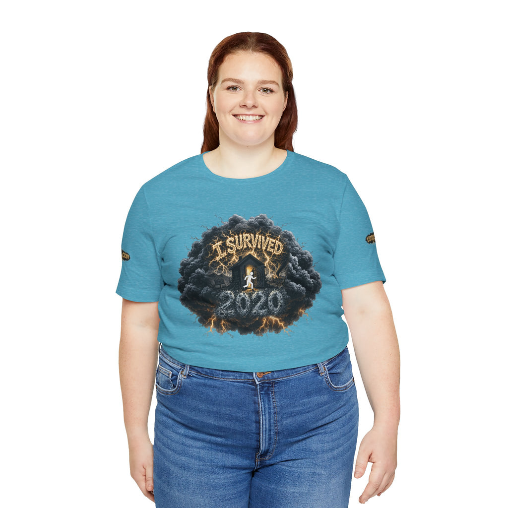 I Survived 2020 — Director's Cut Original Design Teaser Tee | Season 1 Premiere Drop Unisex Jersey Short Sleeve Tee