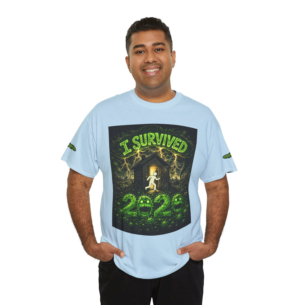I Survived 2020 — S1:E4 "Mask Madness Mayhem Moment" | Pandemic Edition Unisex Heavy Cotton Tee (SPECIAL EDITION)