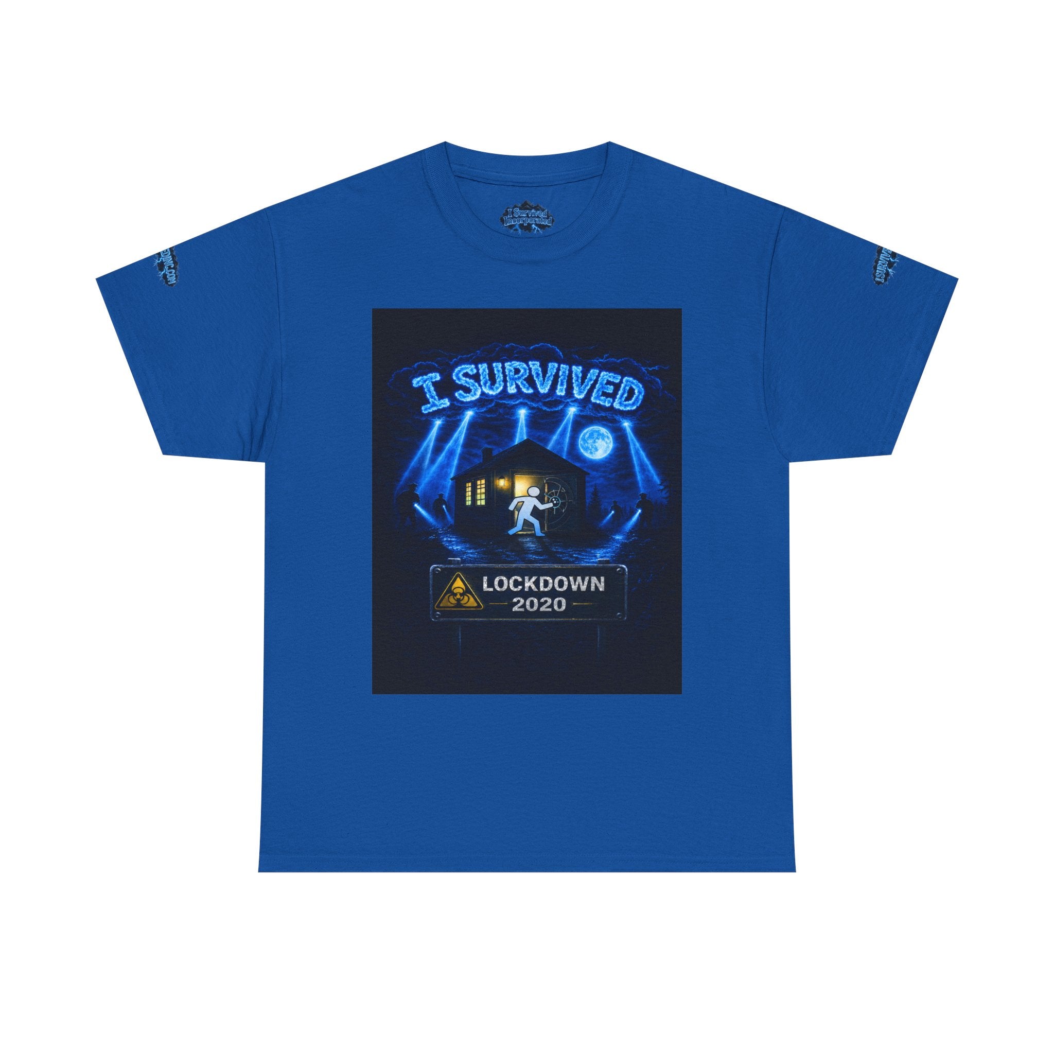 J'ai survécu à 2020 — S3:E1 « Quarantaine » | T-shirt unisexe en coton épais édition Confinement (ÉDITION SPÉCIALE)