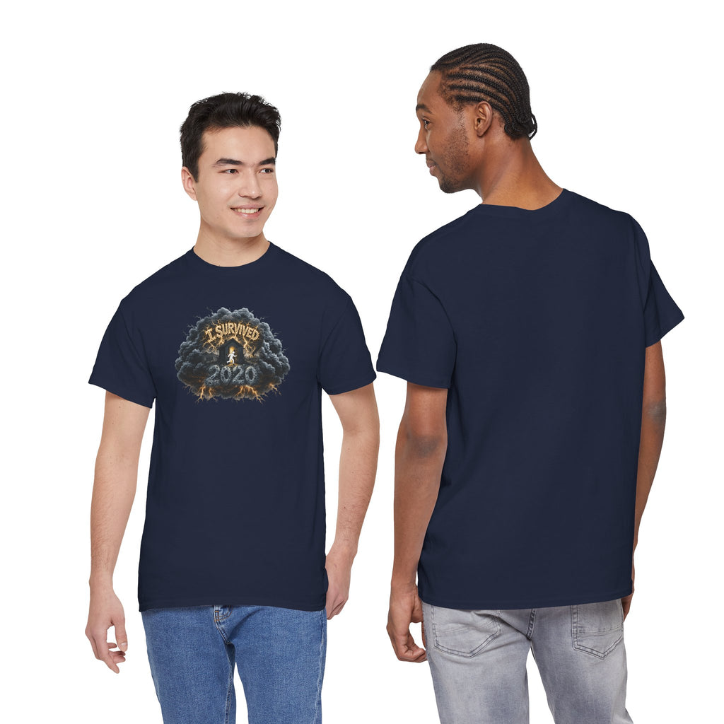 I Survived 2020 — Original PILOT Design: Director's Cut Unisex Heavy Cotton Tee