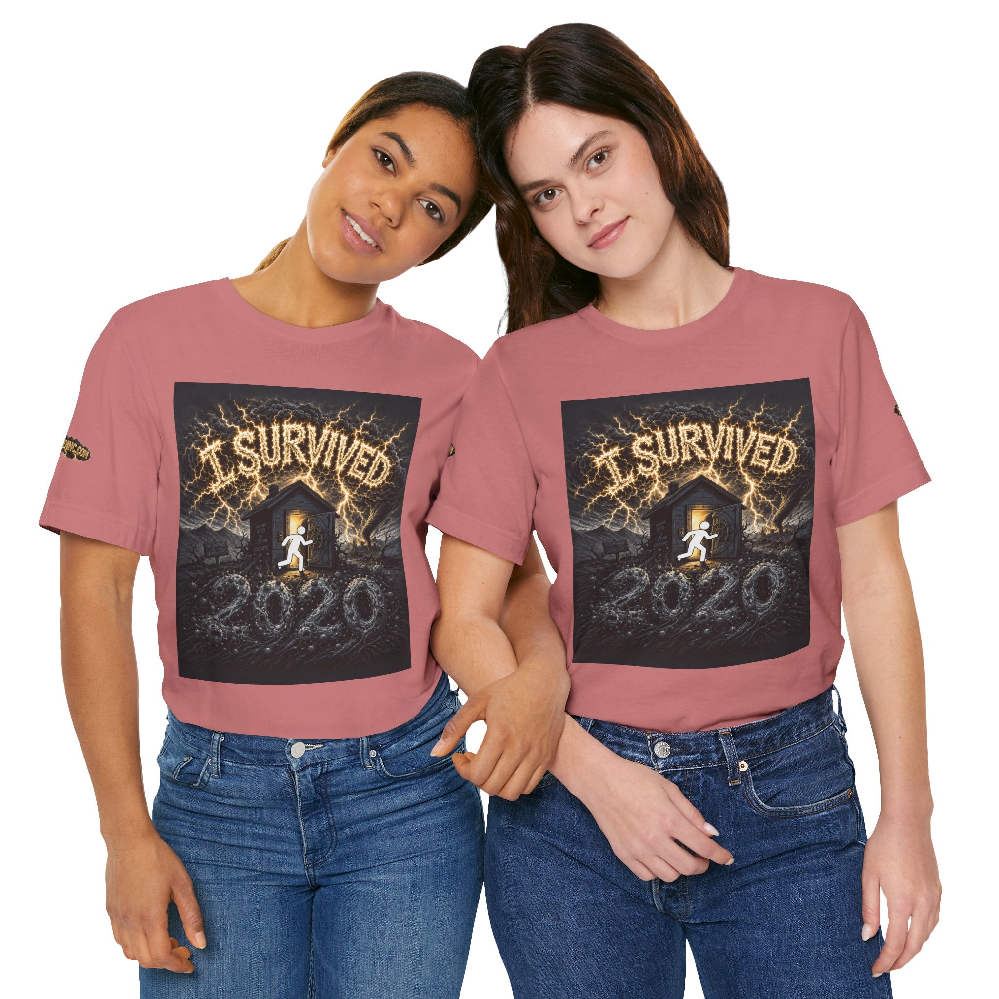 I Survived 2020 — Original Design Teaser Tee | Season 1 Premiere Drop Unisex Jersey Short Sleeve Tee