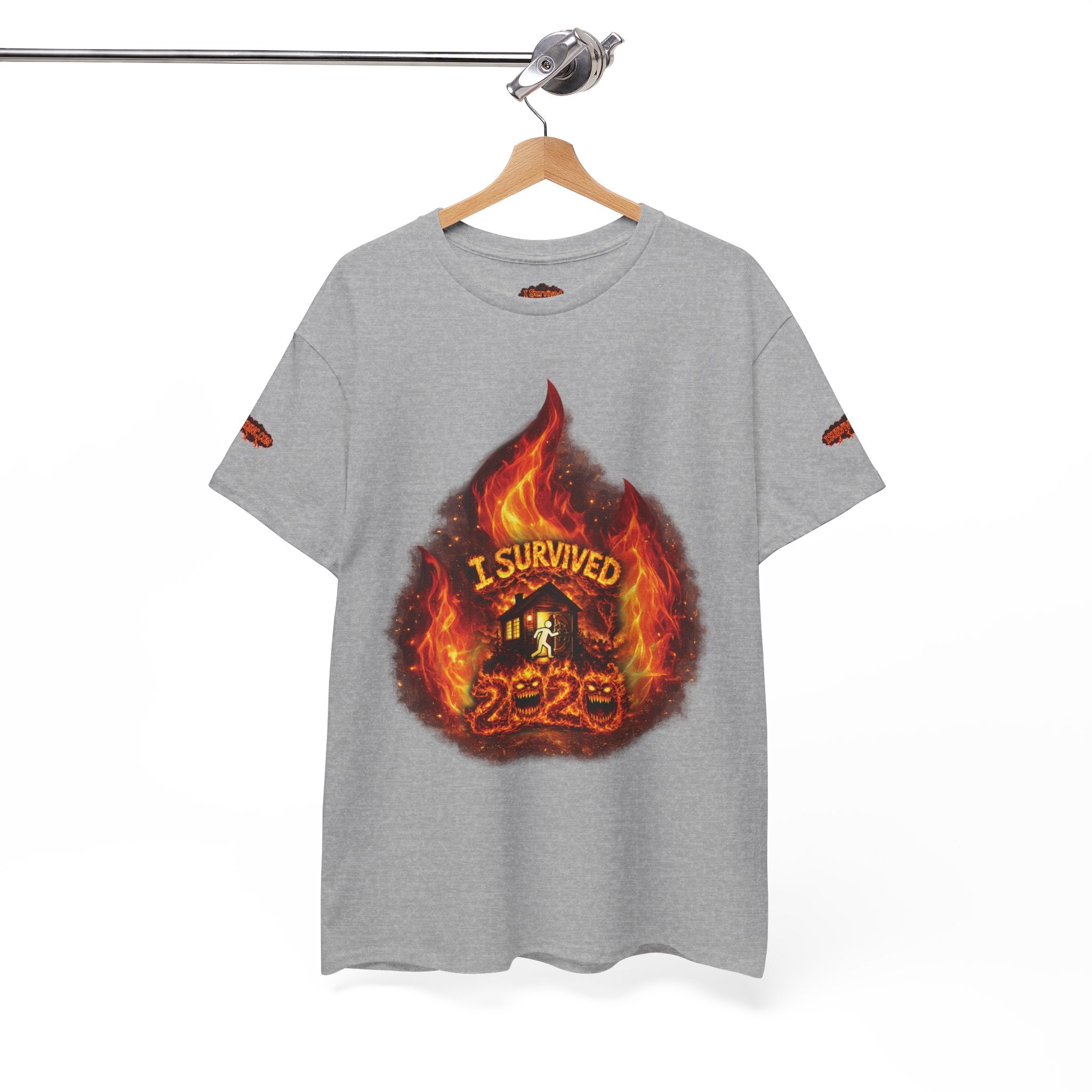 I Survived 2020 — Director's Cut S2:E1 "Berry Creek" | Wildfire Edition Memorial Unisex Heavy Cotton Tee (SPECIAL EDITION)