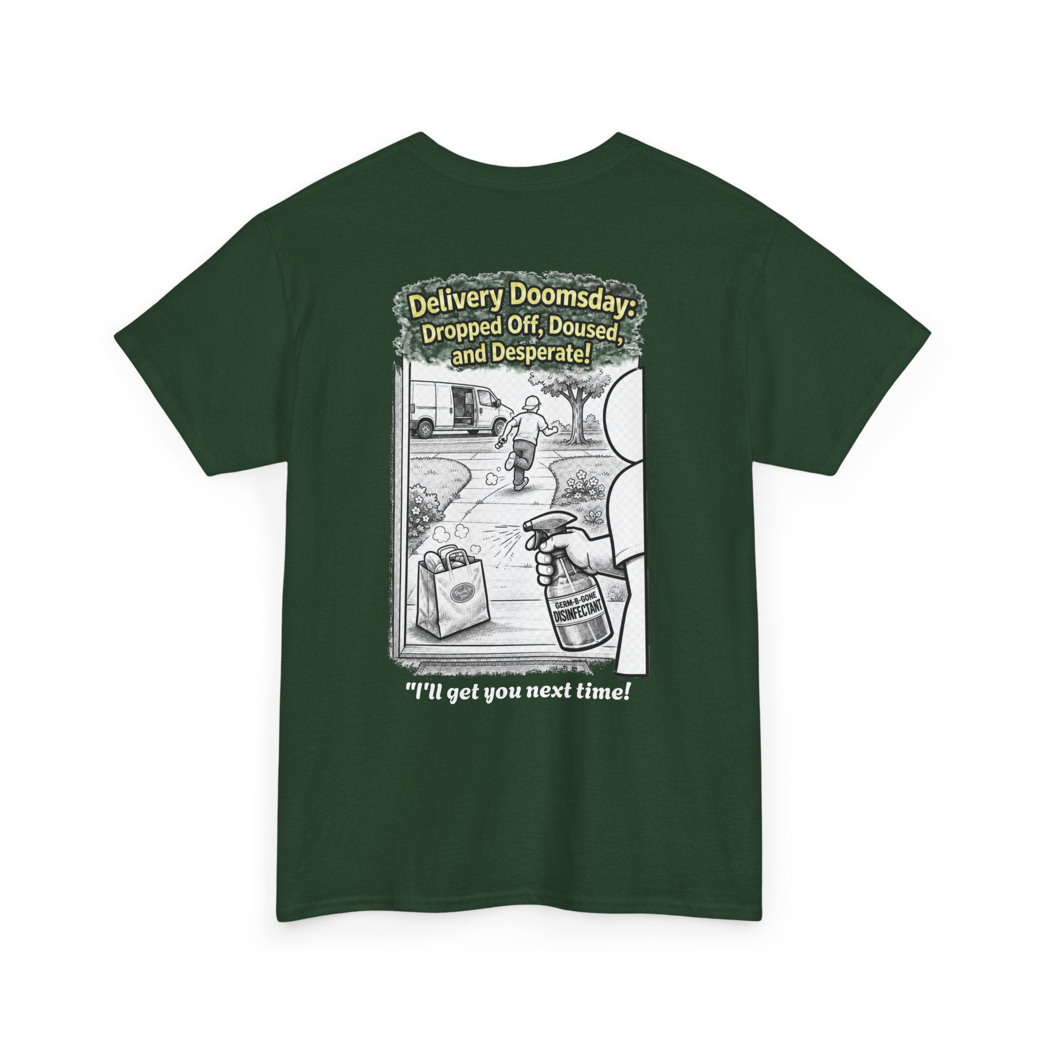 I Survived 2020 — Director's Cut S1:E5 "Delivery Doomsday" | Pandemic Edition Unisex Heavy Cotton Tee