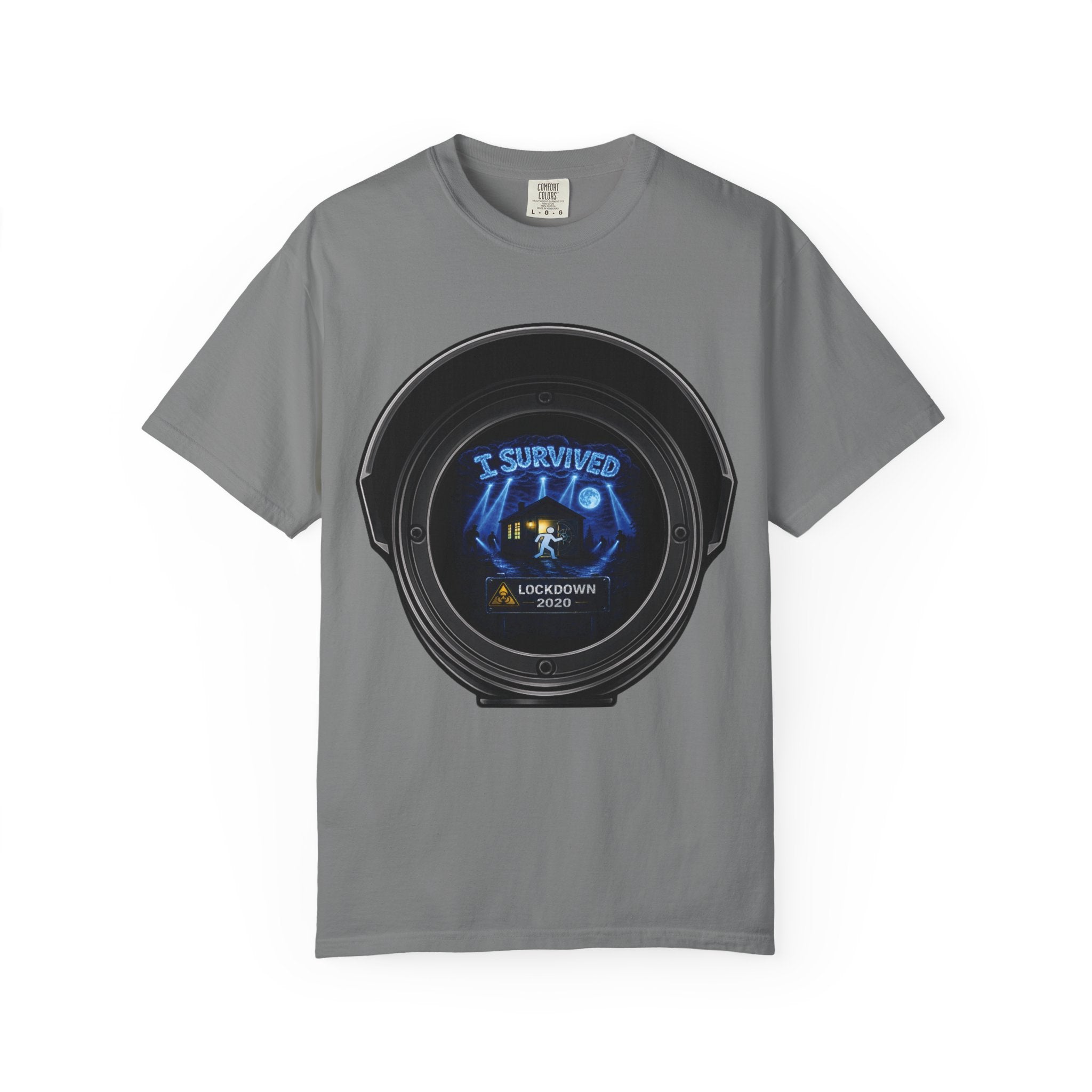 I Survived 2020 — Director's Cut S3:E1 "Quarantine" | Lockdown Edition Documentary Unisex Garment-Dyed T-shirt